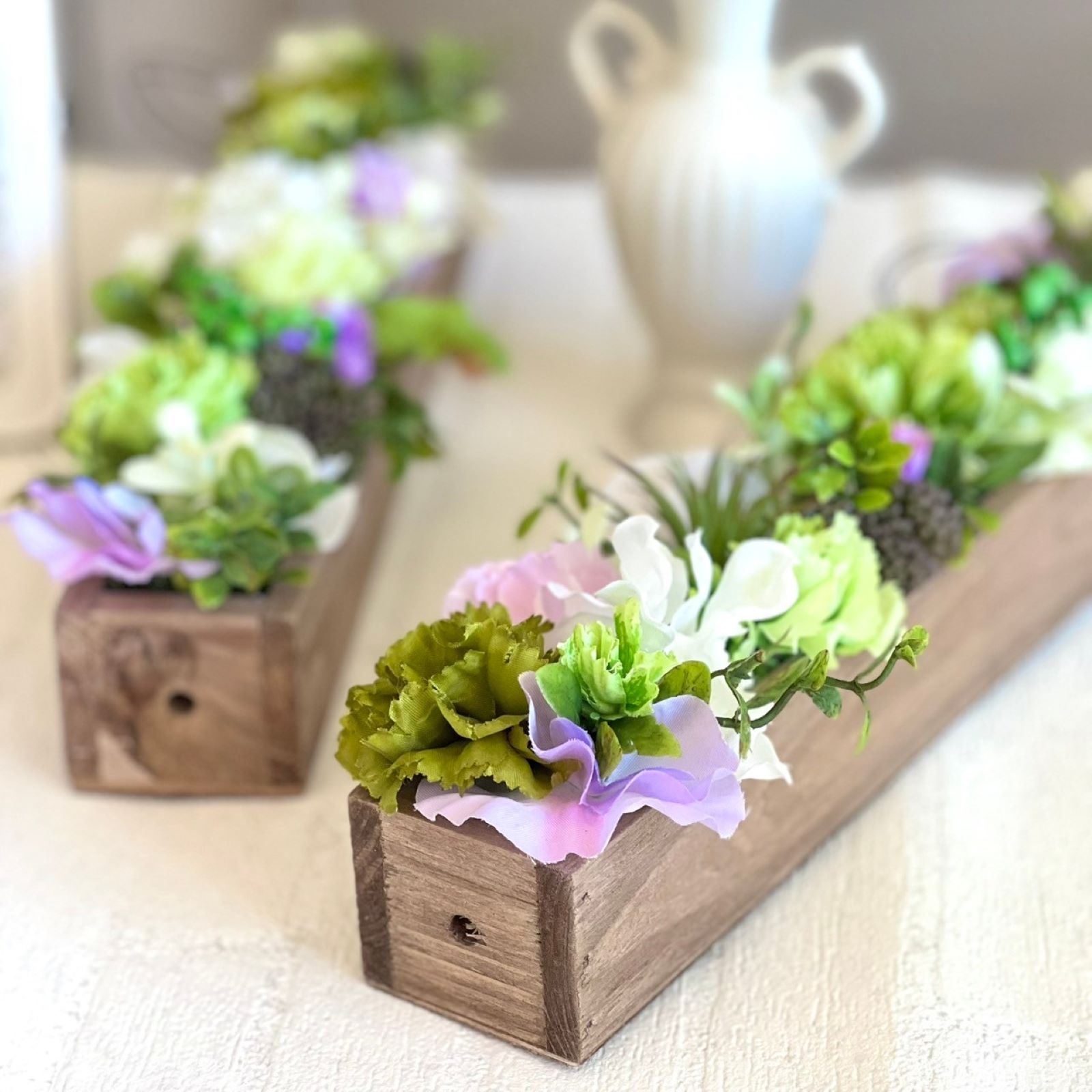 選べる！日本酒&アーティフィシャルフラワーボックス