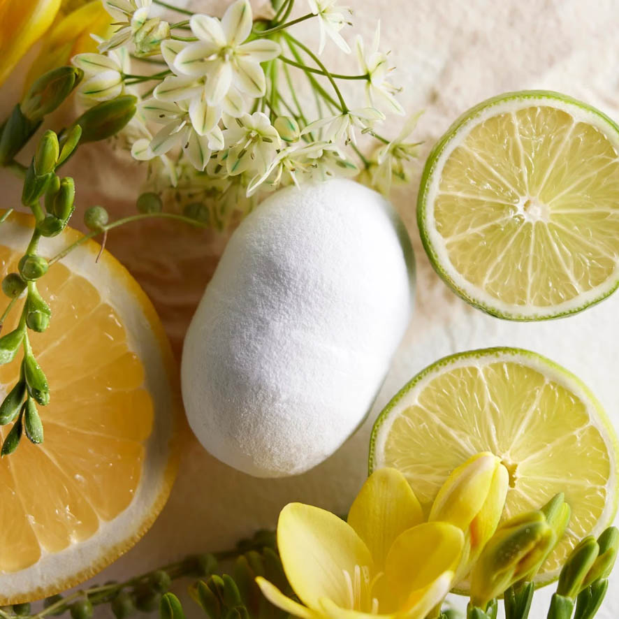 【名入れ/BOX付】フレグランスバスボム&名入れテディベア