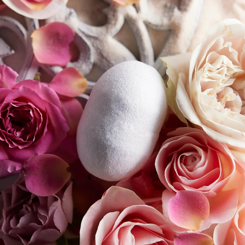 【名入れ/BOX付】フレグランスバスボム&名入れテディベア