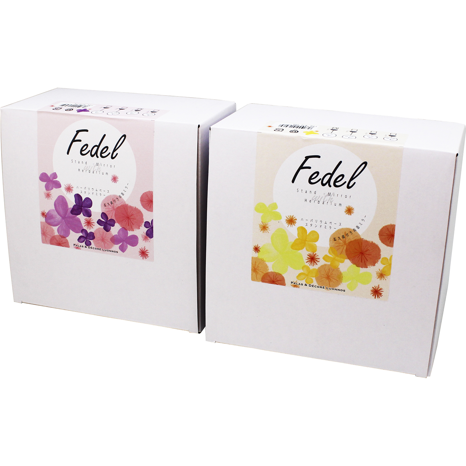 フィーデル ハーバリウムベース スタンドミラー2 倍鏡付ロング