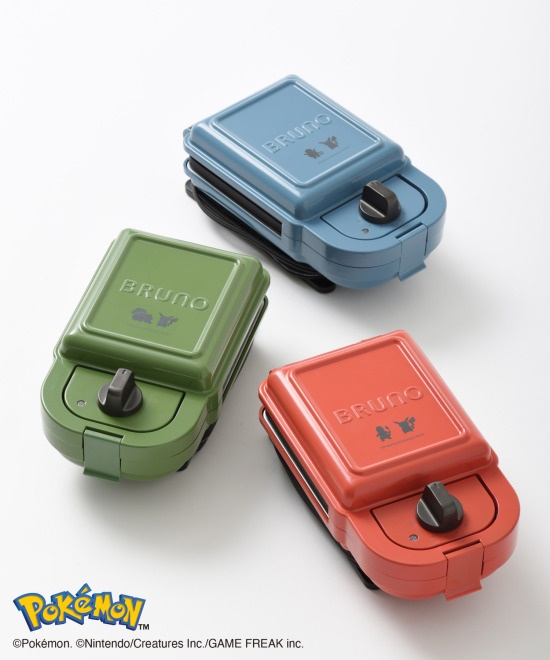 ポケモンホットサンドメーカー シングル | BRUNO（ブルーノ）の