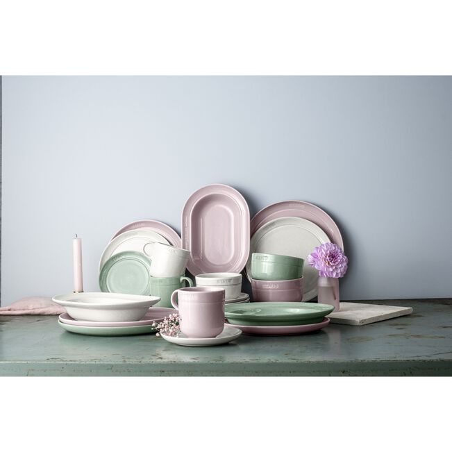 ストウブ　ダイニングライン マグカップ 350ml シフォンローズ