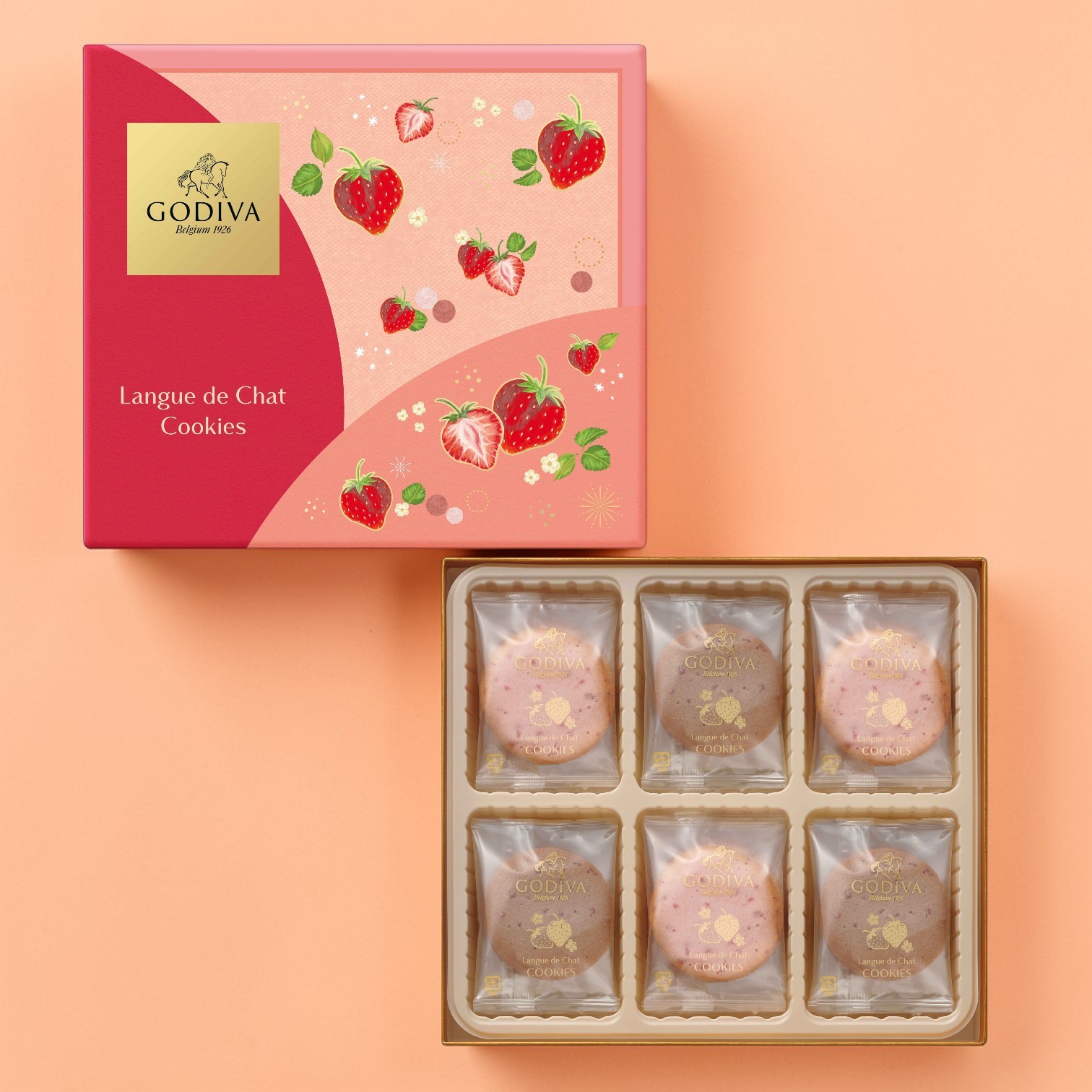 あまおう苺ラングドシャクッキー（18枚入）