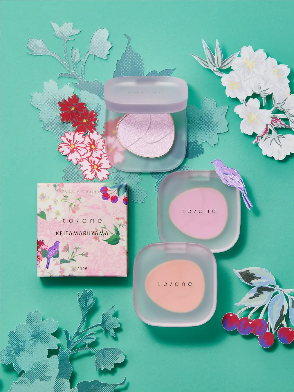 to/one×KEITAMARUYAMA】トーン ペタル フロート ブラッシュ＜限定品全3