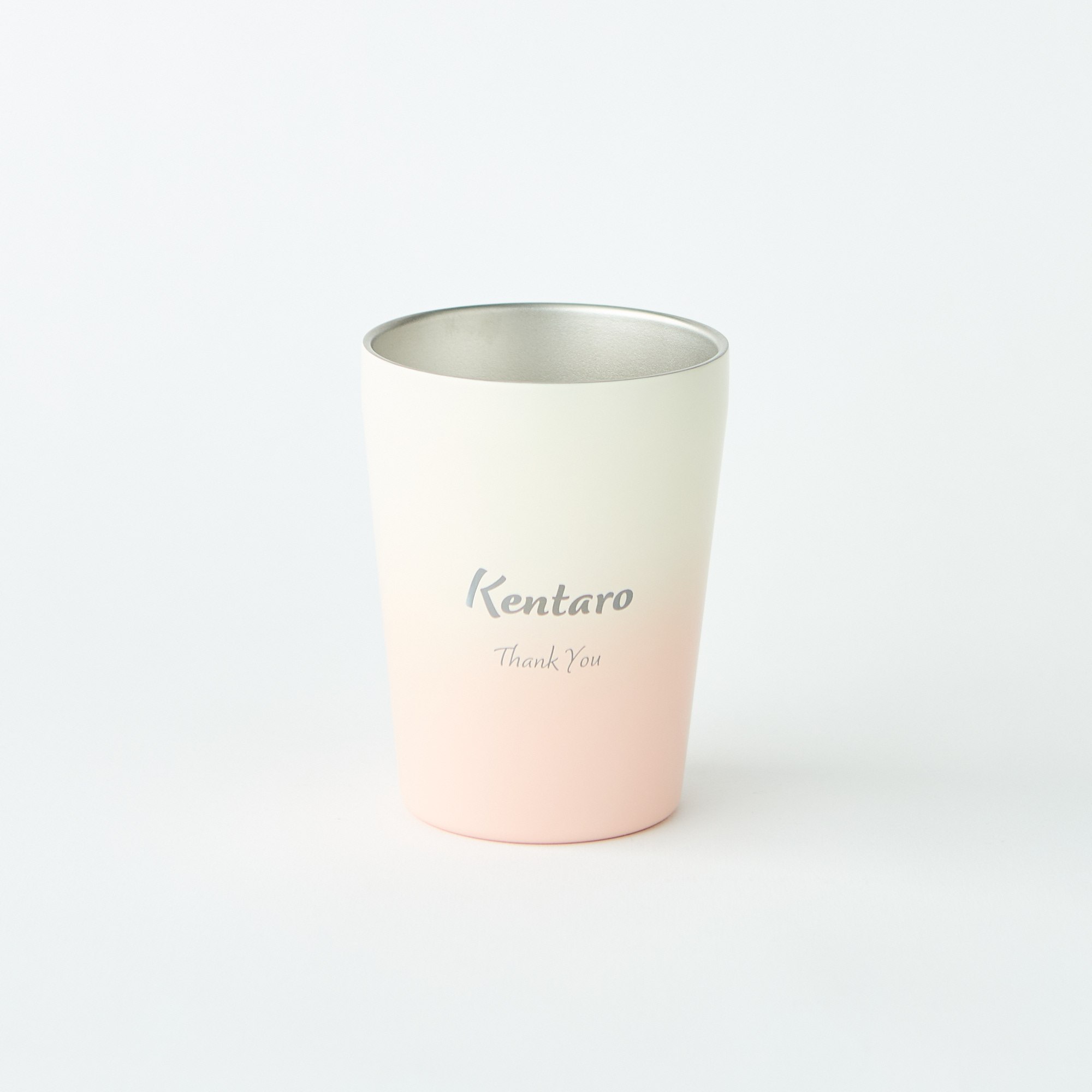 【名前&メッセージ刻印】グラデーションサーモタンブラー　330ml