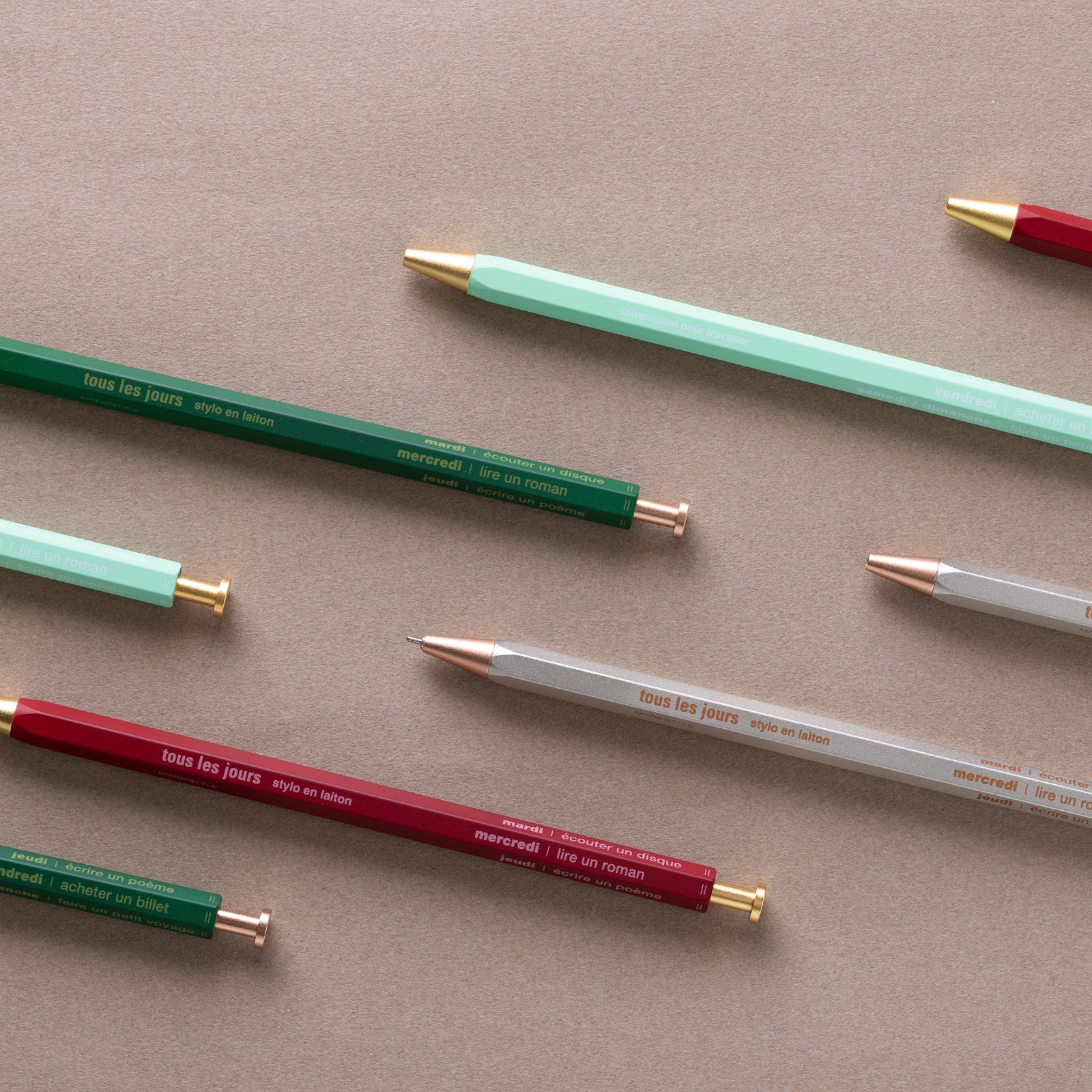 マークスタイル・デイズ ブラスゲルボールペン 0.5mm