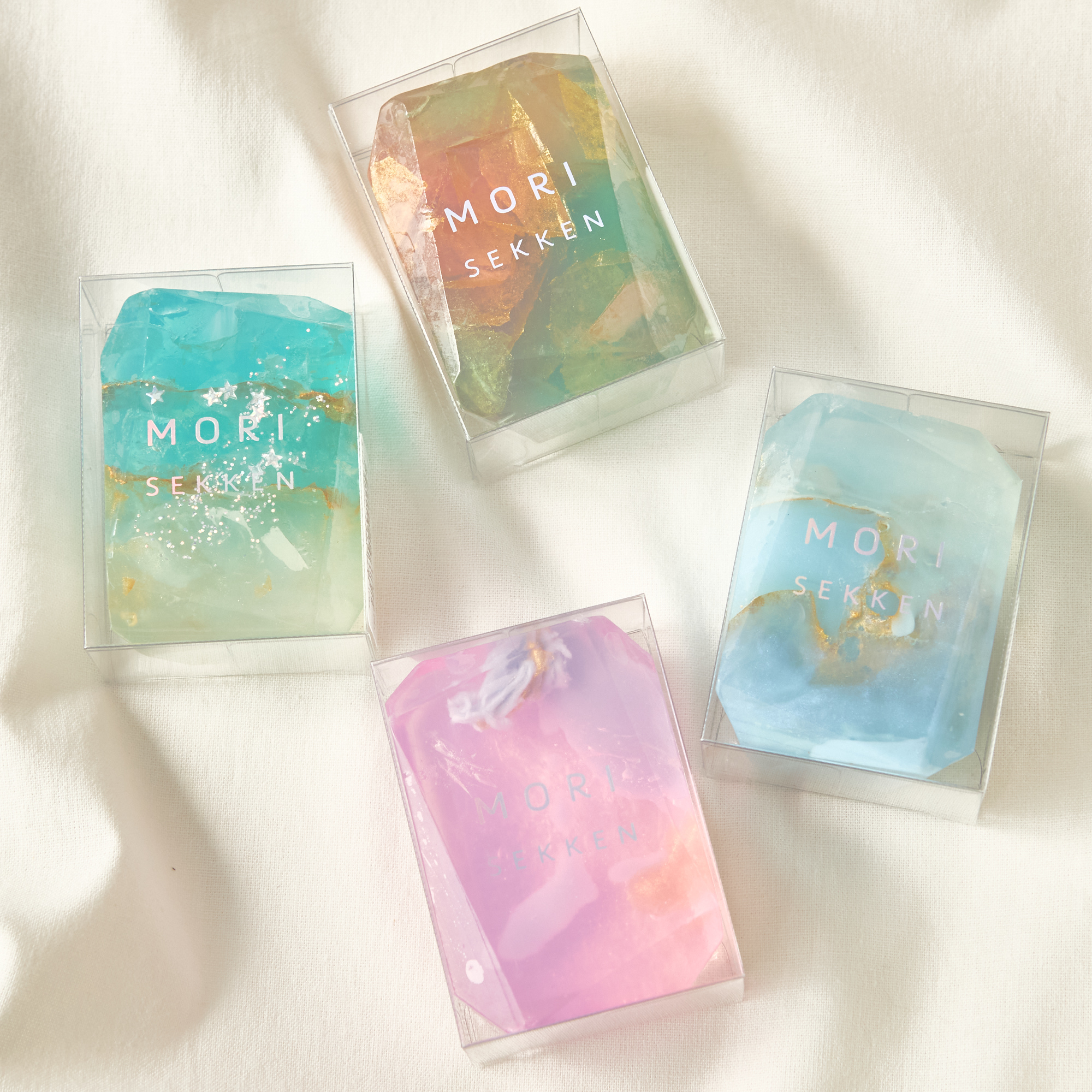 《MARK'S×森石鹸》宝石石鹸2個セット