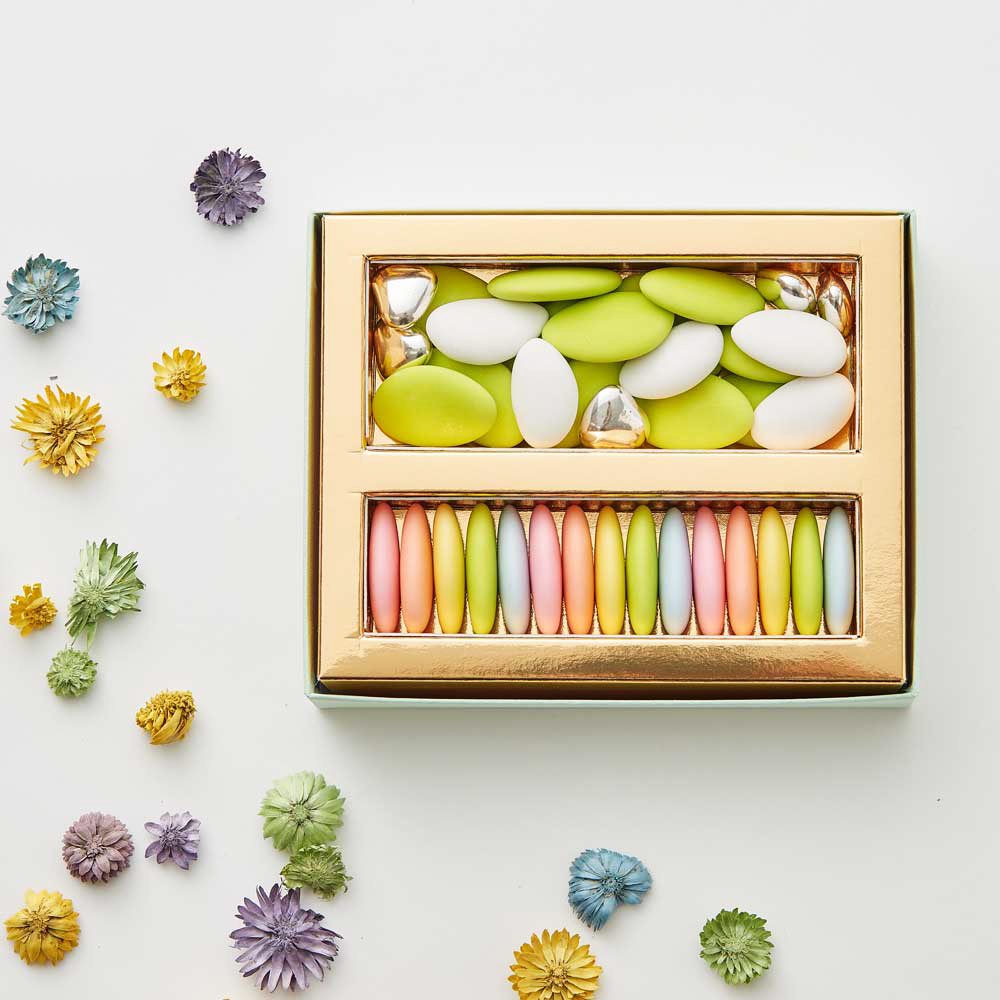 【母の日限定BOX付き】カラフルドラジェとデカフェコーヒーのセット