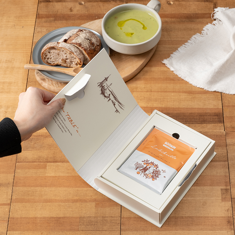 【選べるBOX付き】「ムーミン」のスープとコーヒーセット