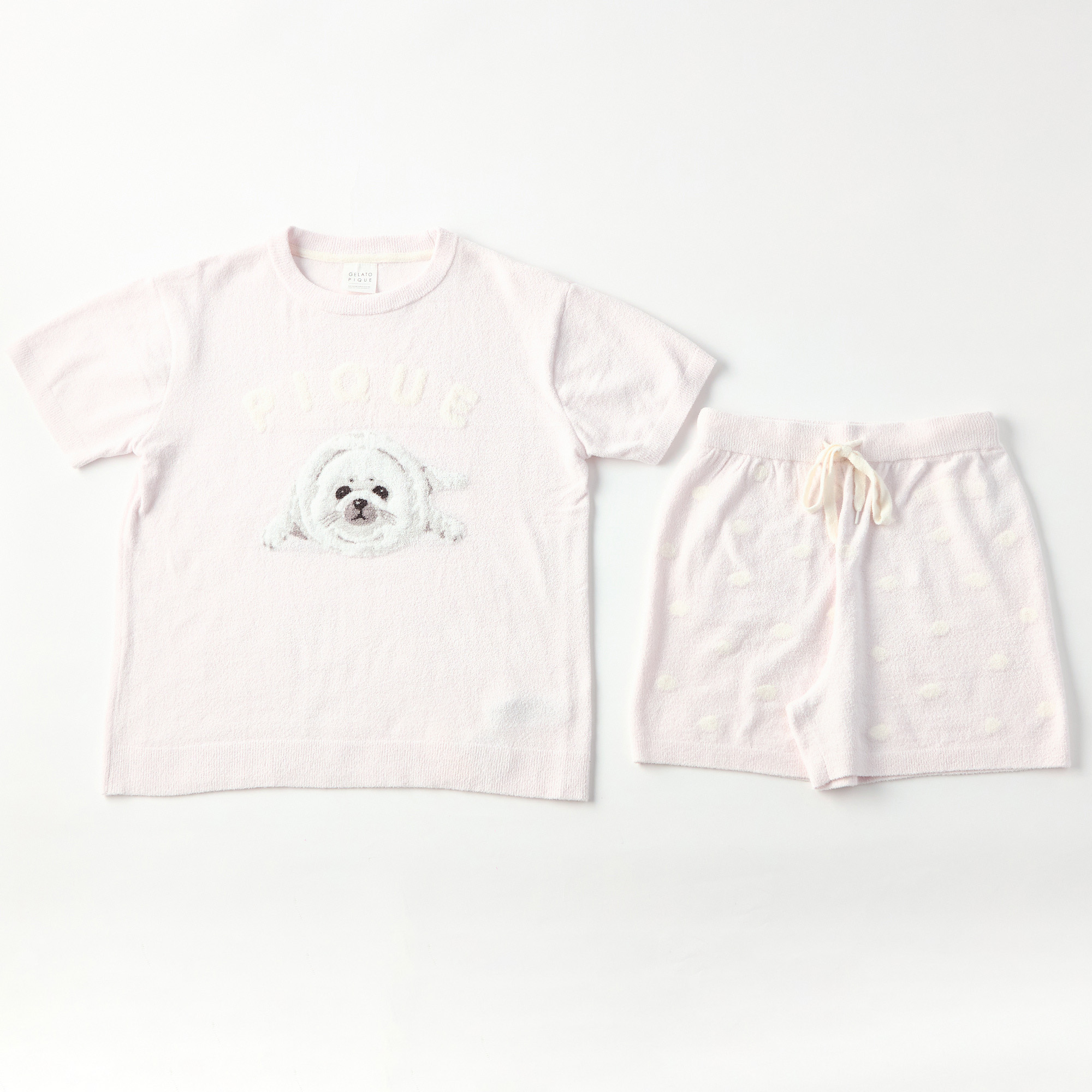 【WOMEN】あざらしJQDプルオーバー&ショートパンツセット