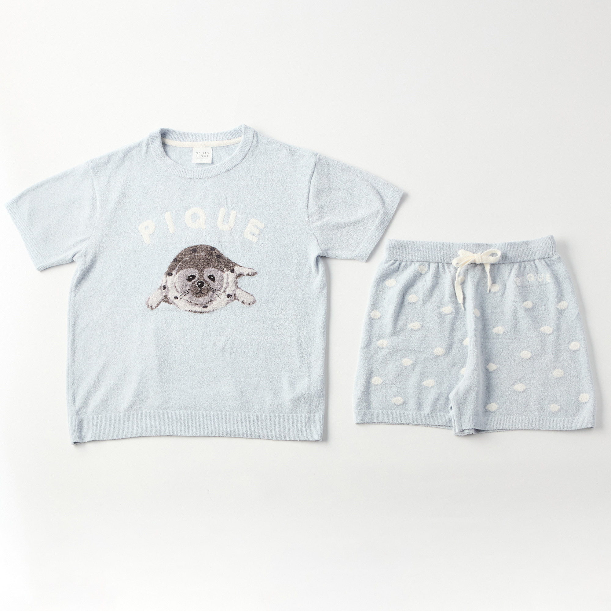 【WOMEN】あざらしJQDプルオーバー&ショートパンツセット