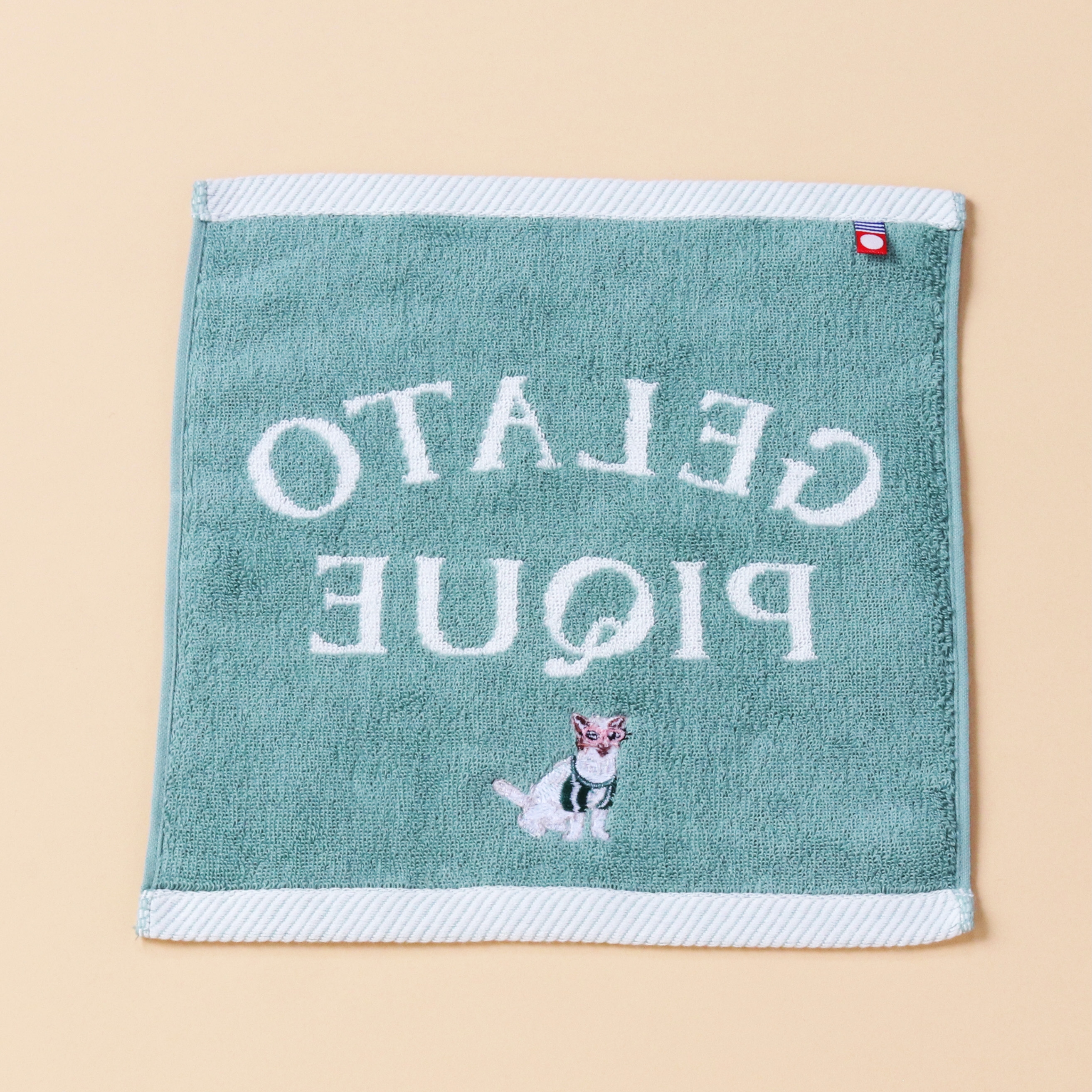 【WOMEN】SUMMER DOG柄巾着＆ハンドタオルセット