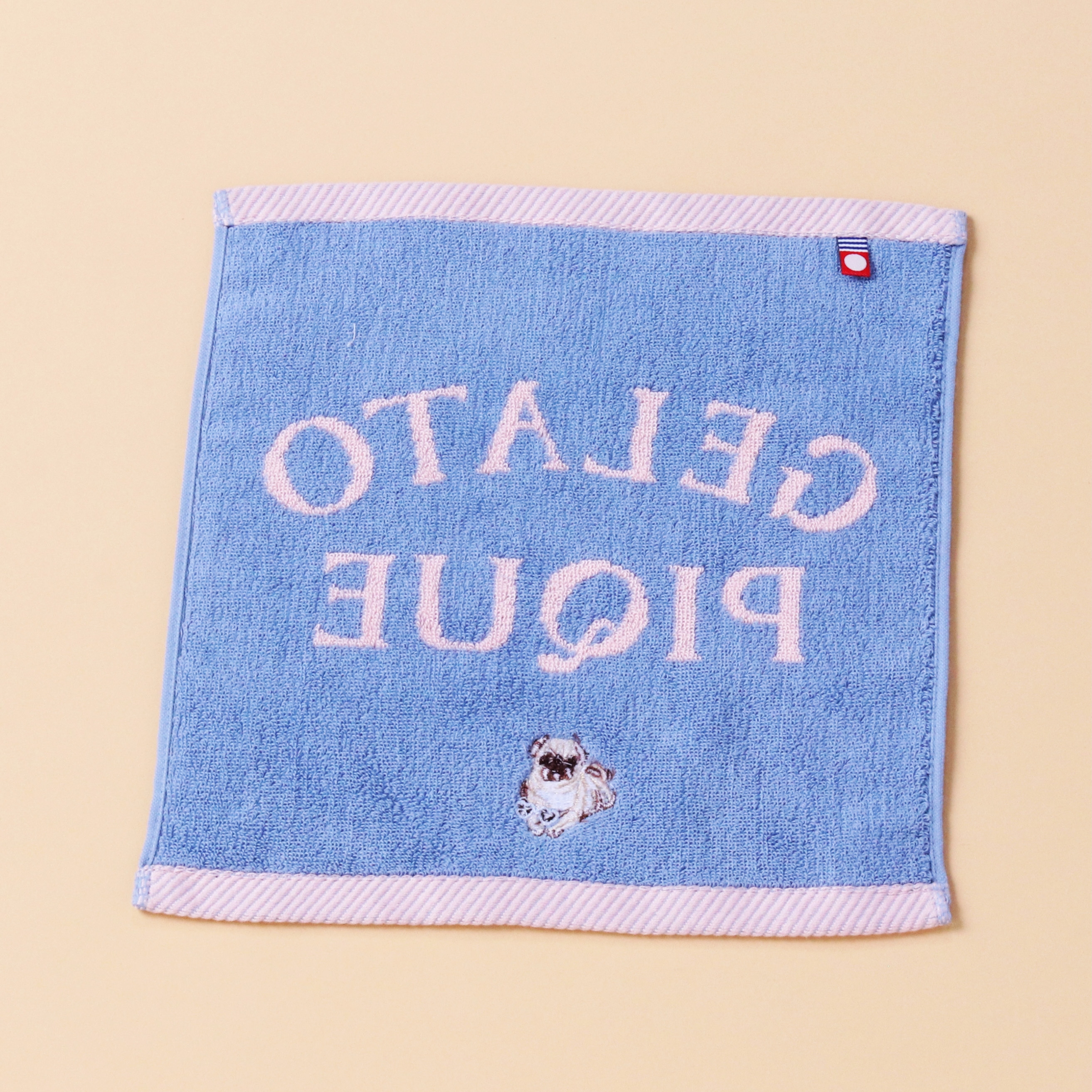 【WOMEN】SUMMER DOG柄巾着＆ハンドタオルセット