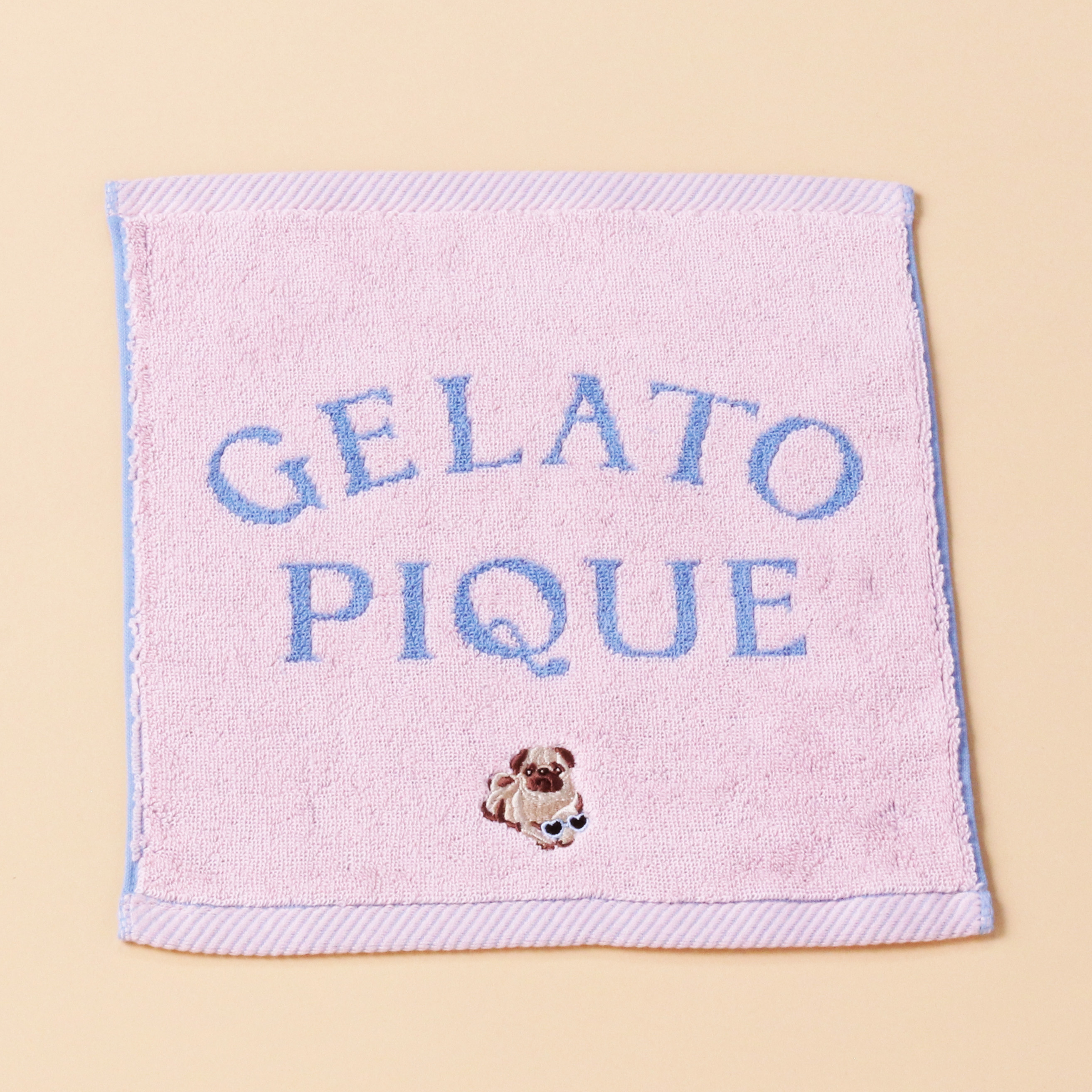 【WOMEN】SUMMER DOG柄巾着＆ハンドタオルセット