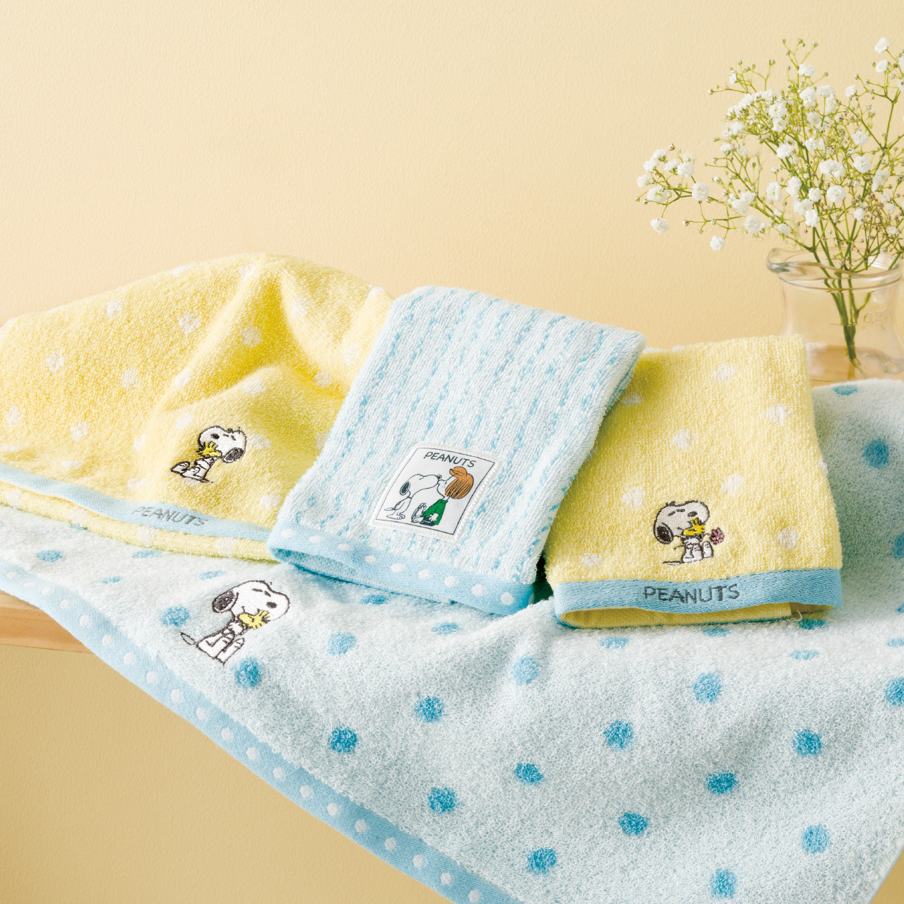 フェイスタオル3枚セット | SNOOPY（スヌーピー）のプレゼント