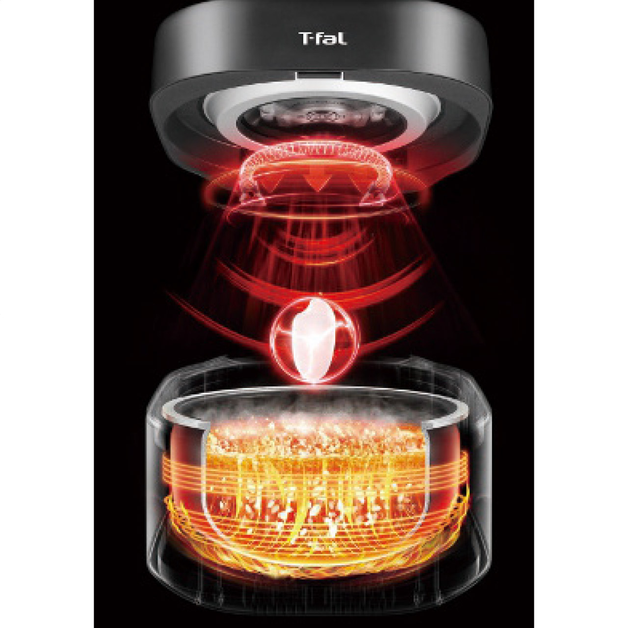 ザ・ライス 遠赤外線IH炊飯器(5.5合炊き) | T-fal（ティファール）の 