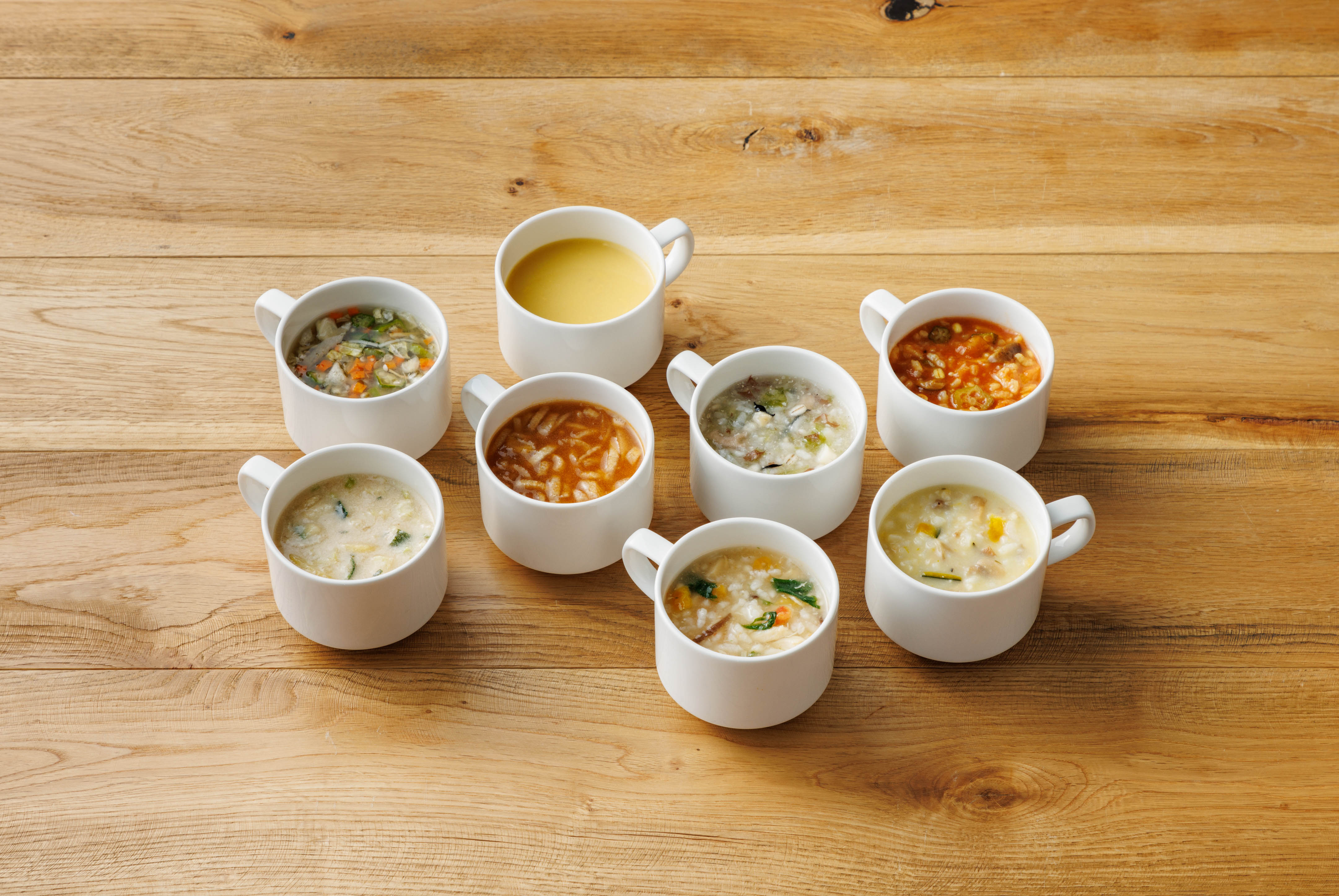 スープとOkayu8種セット8個入