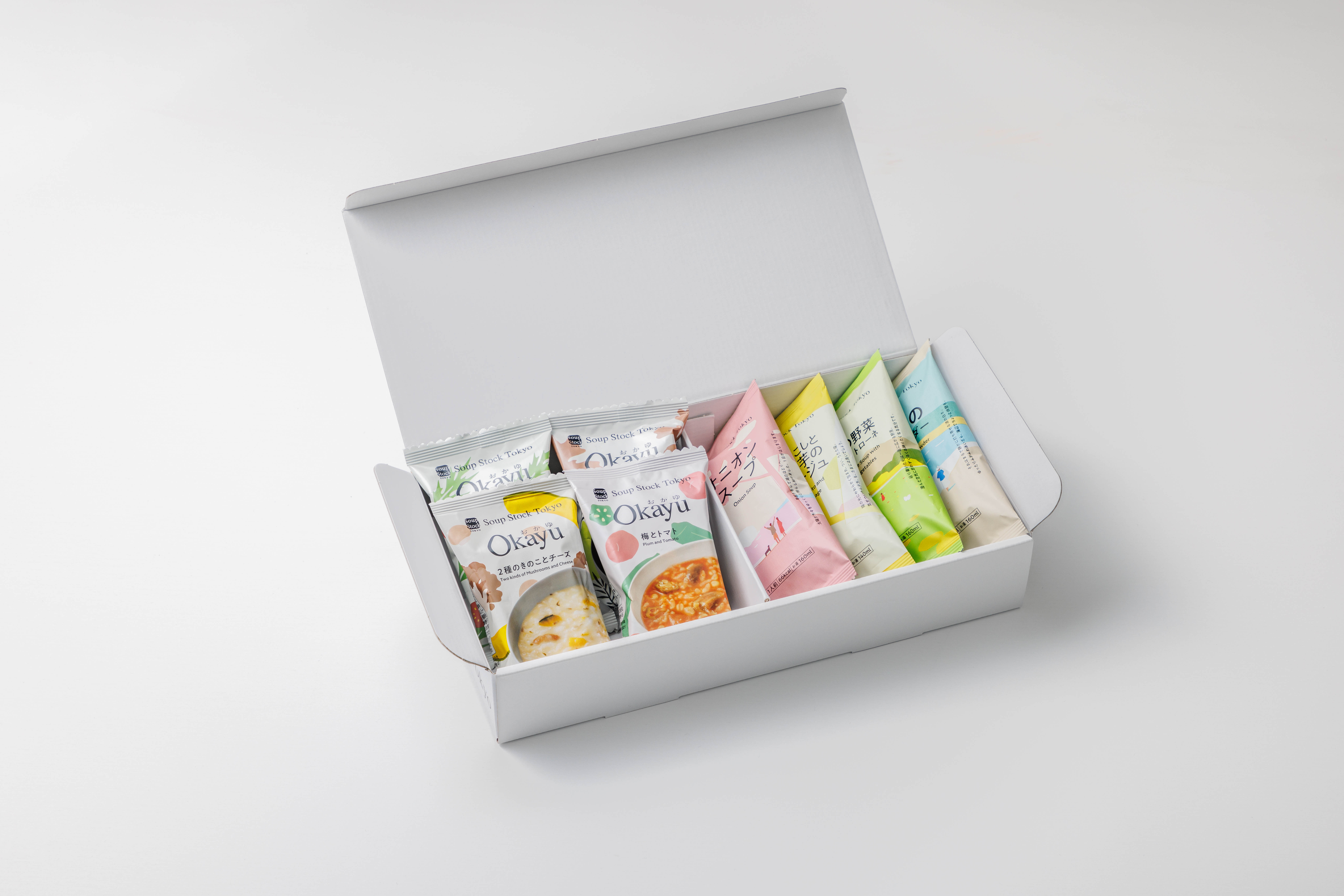 スープとOkayu8種セット8個入