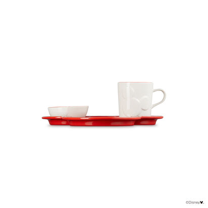 色が選べるミッキーマウス テーブルウェア・セット（赤or黒）