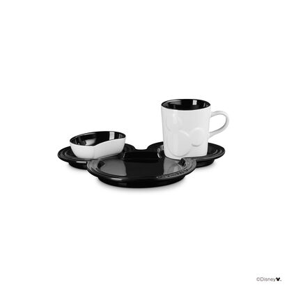 色が選べるミッキーマウス テーブルウェア・セット（赤or黒）