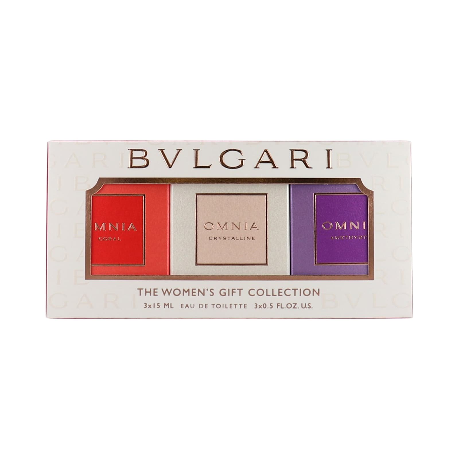 ブルガリ オムニア ギフトコレクション 15ml×3 （クリスタリン＋ 