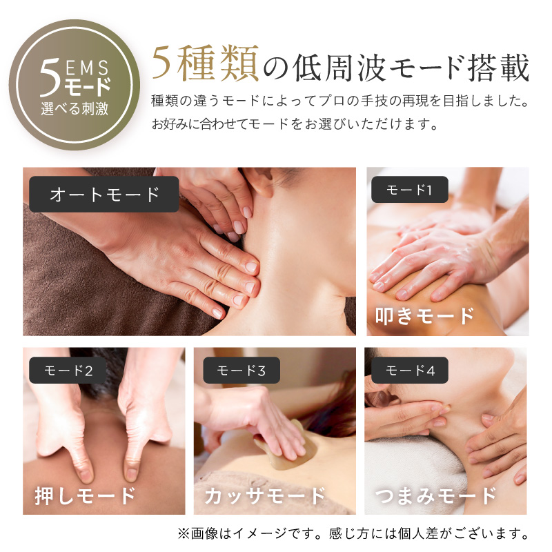 【母の日に贈る】選べるカーネーション＆疲れを癒す温熱＆EMS「NECK RELAX」