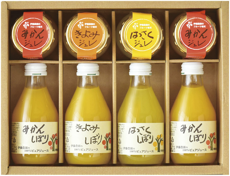 100%ピュアジュース&ジュレギフトセット