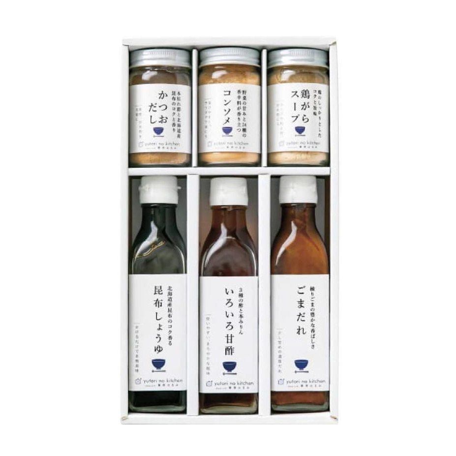 料理家 栗原はるみ監修 調味料6本セット