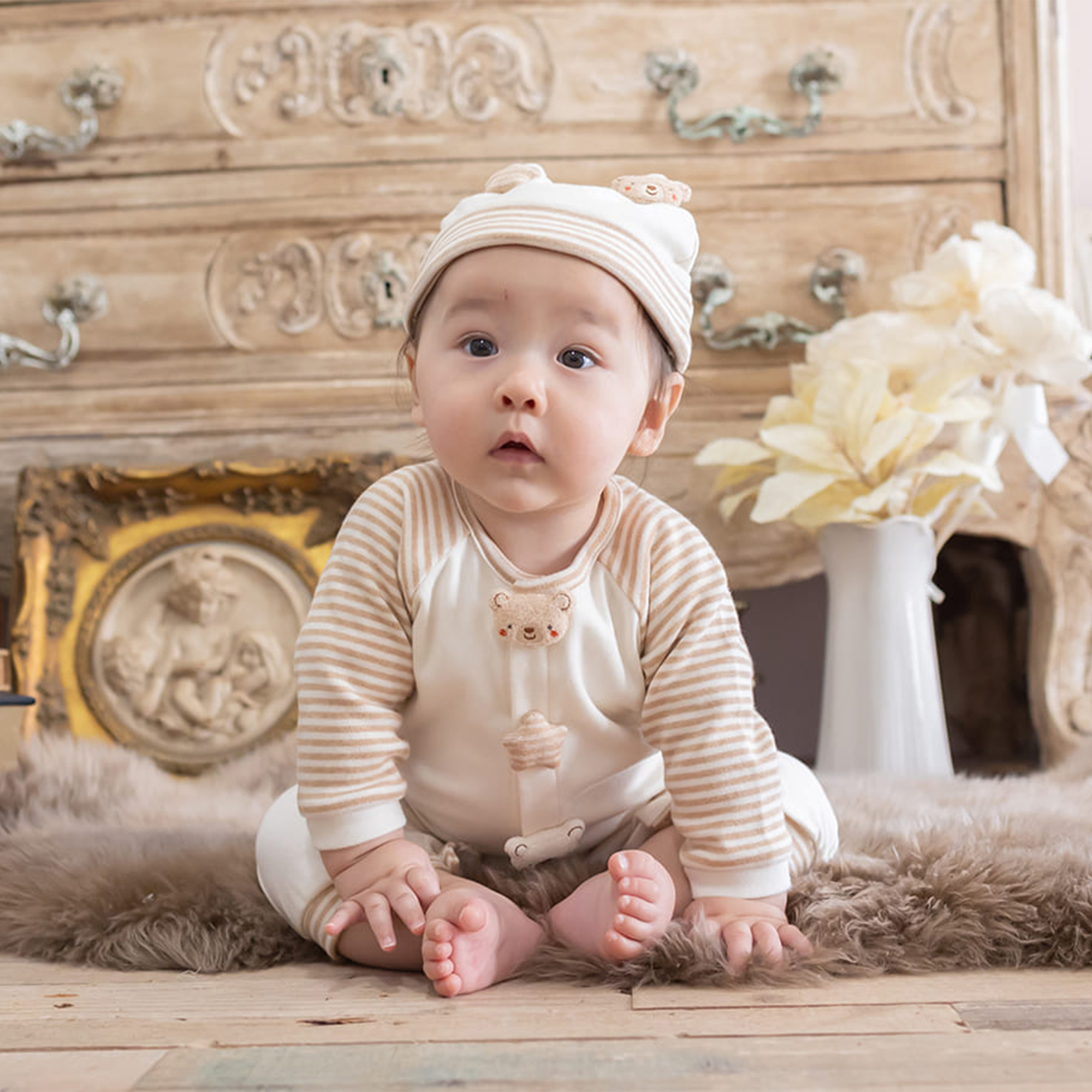 【BOX付】ギフトセット/2wayドレス&ぼうし