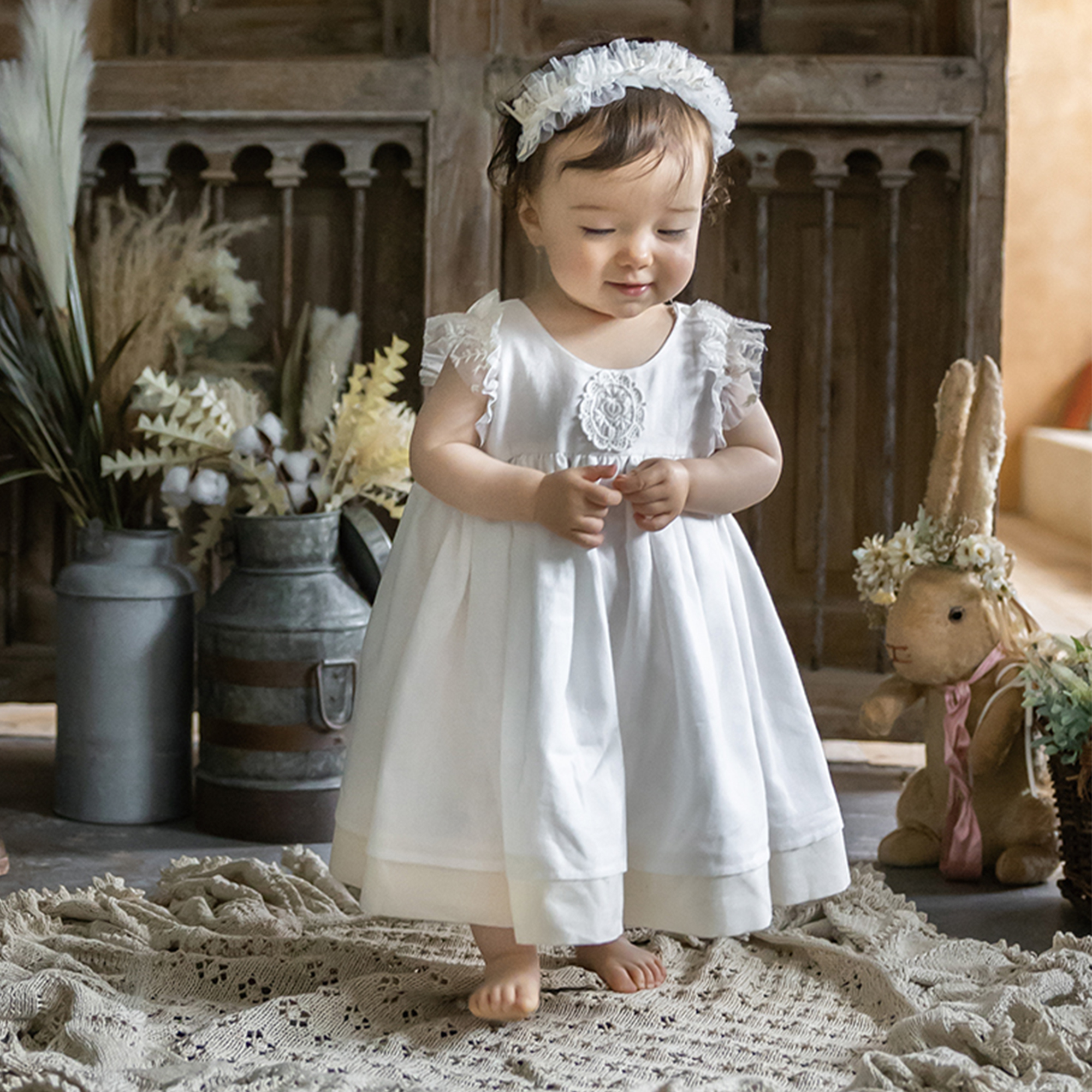 【BOX付ギフト】ギフトセット/ドレス＆ヘアバンド