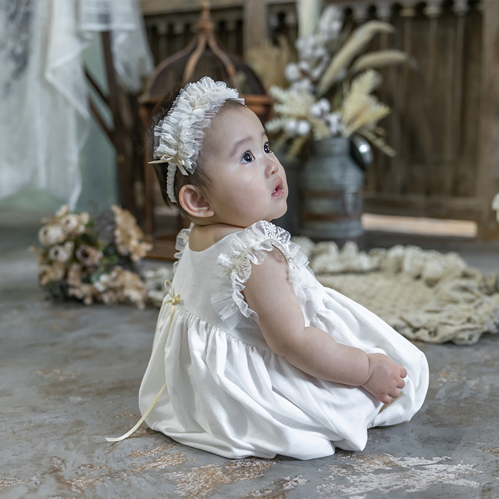 【BOX付ギフト】ギフトセット/ドレス＆ヘアバンド