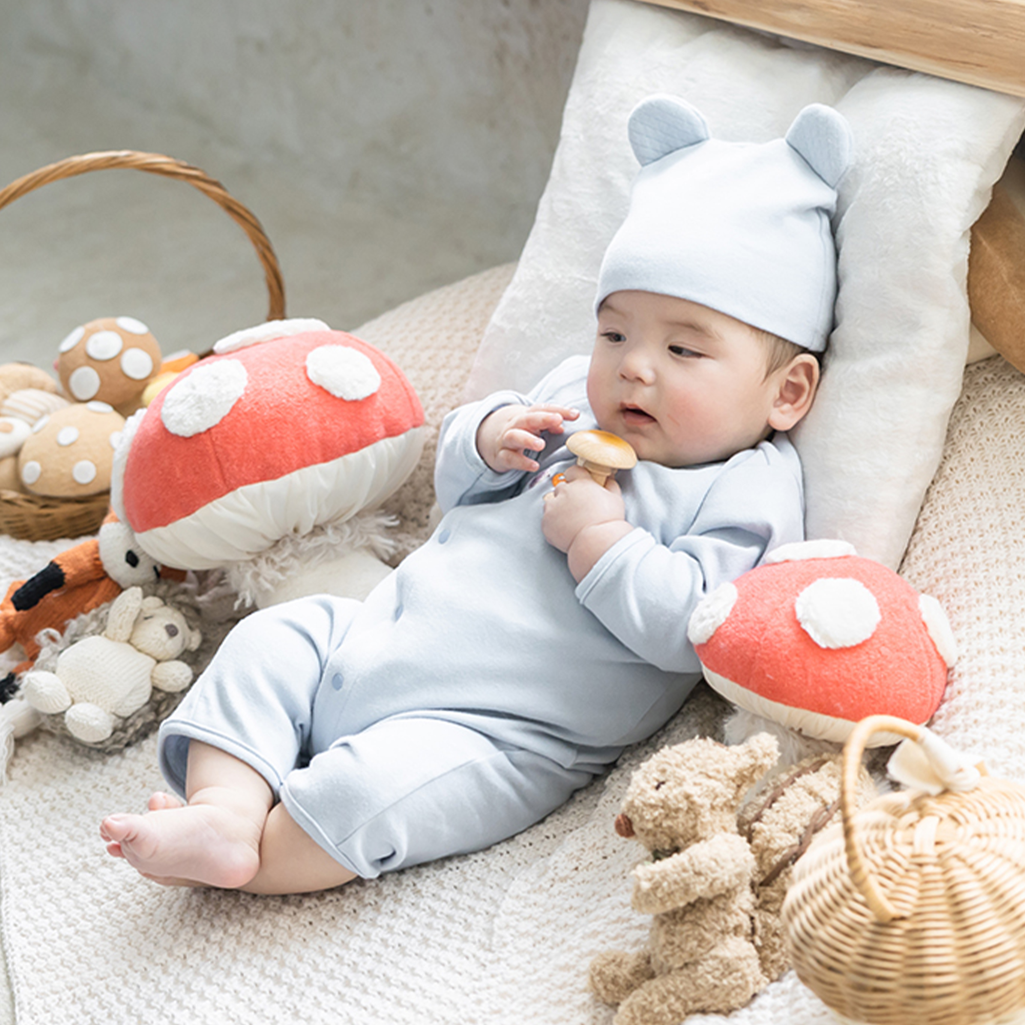 【BOX付ギフト】ギフトセット/2wayドレス＆ぼうし/小さな森