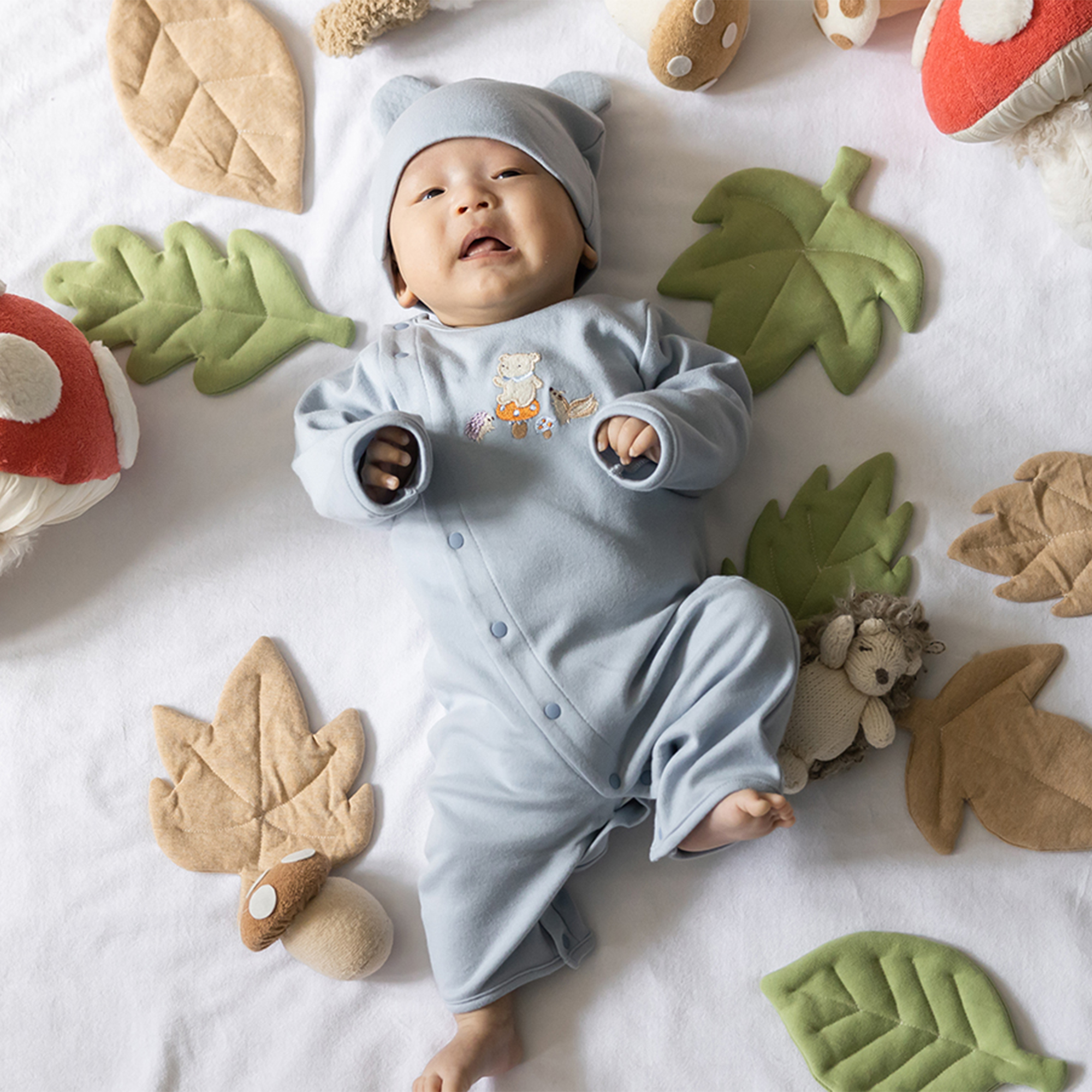 【BOX付ギフト】ギフトセット/2wayドレス＆ぼうし/小さな森