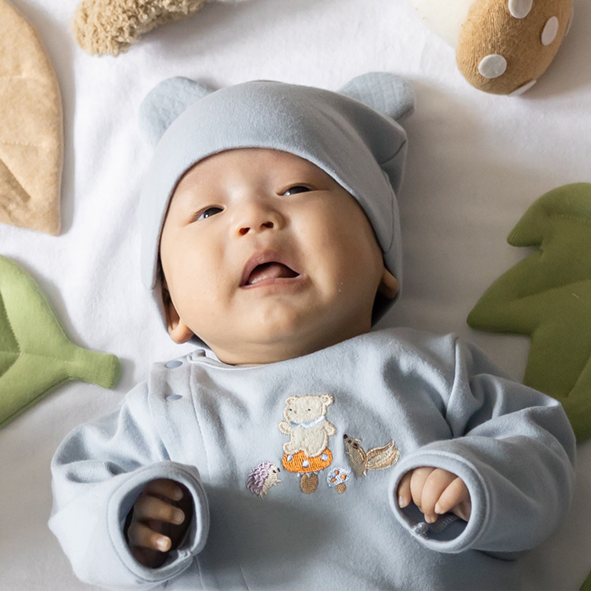 【BOX付ギフト】ギフトセット/2wayドレス＆ぼうし/小さな森