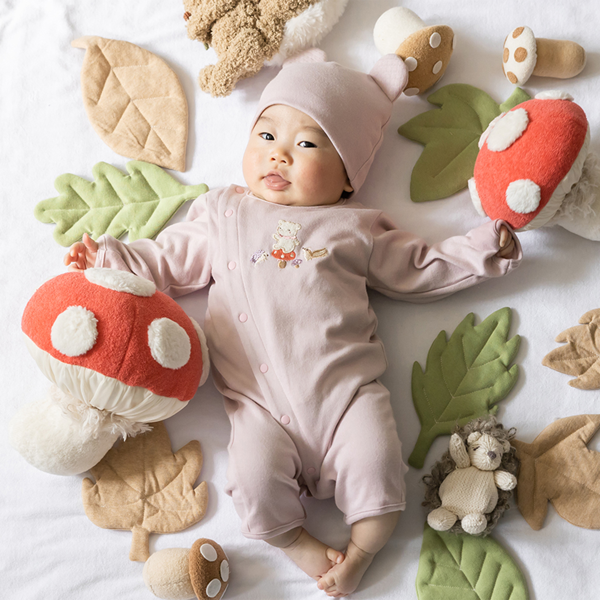 【BOX付ギフト】ギフトセット/2wayドレス＆ぼうし/小さな森