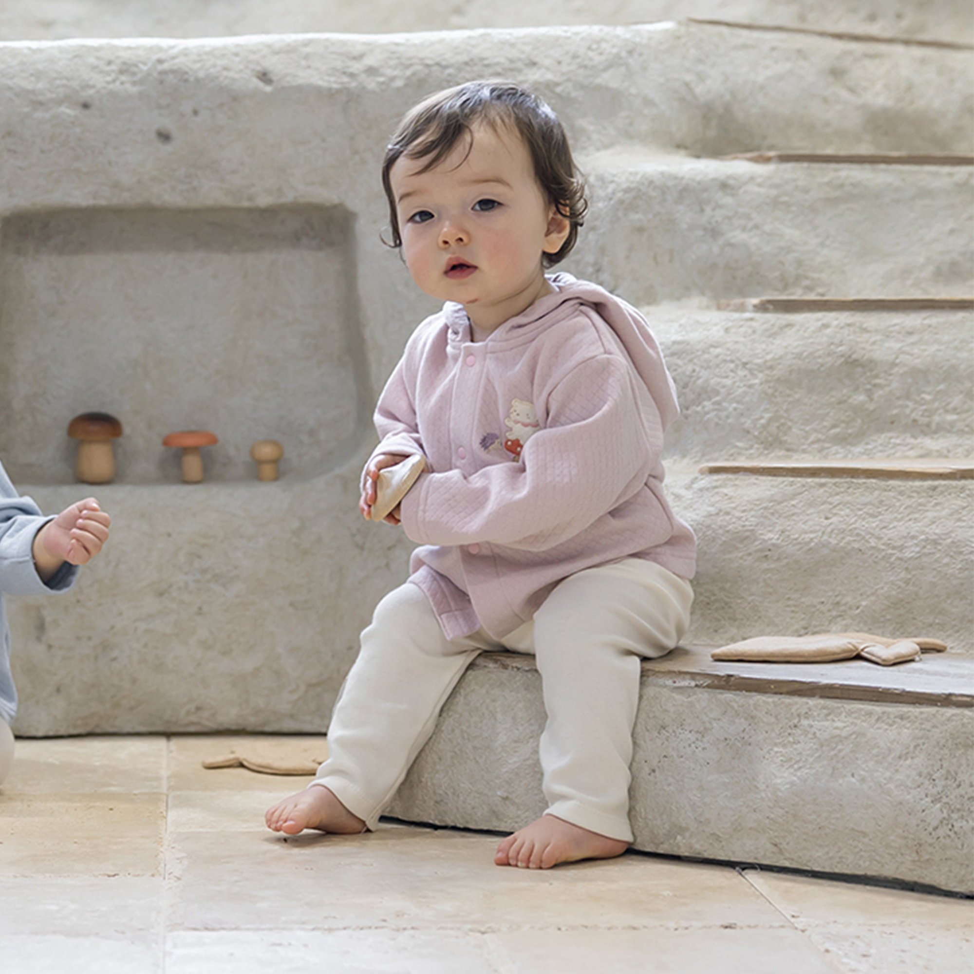 【BOX付ギフト】ギフトセット/パーカー＆ラトル/小さな森