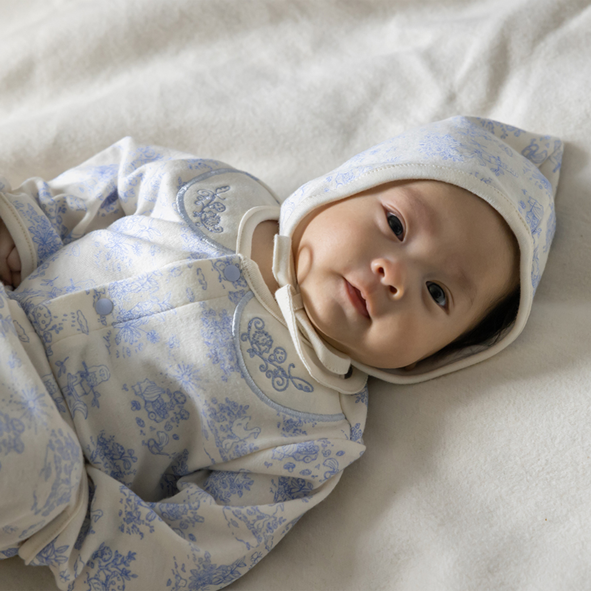 【BOX付ギフト】ギフトセット/2wayドレス＆ぼうし/フレンチガーデン