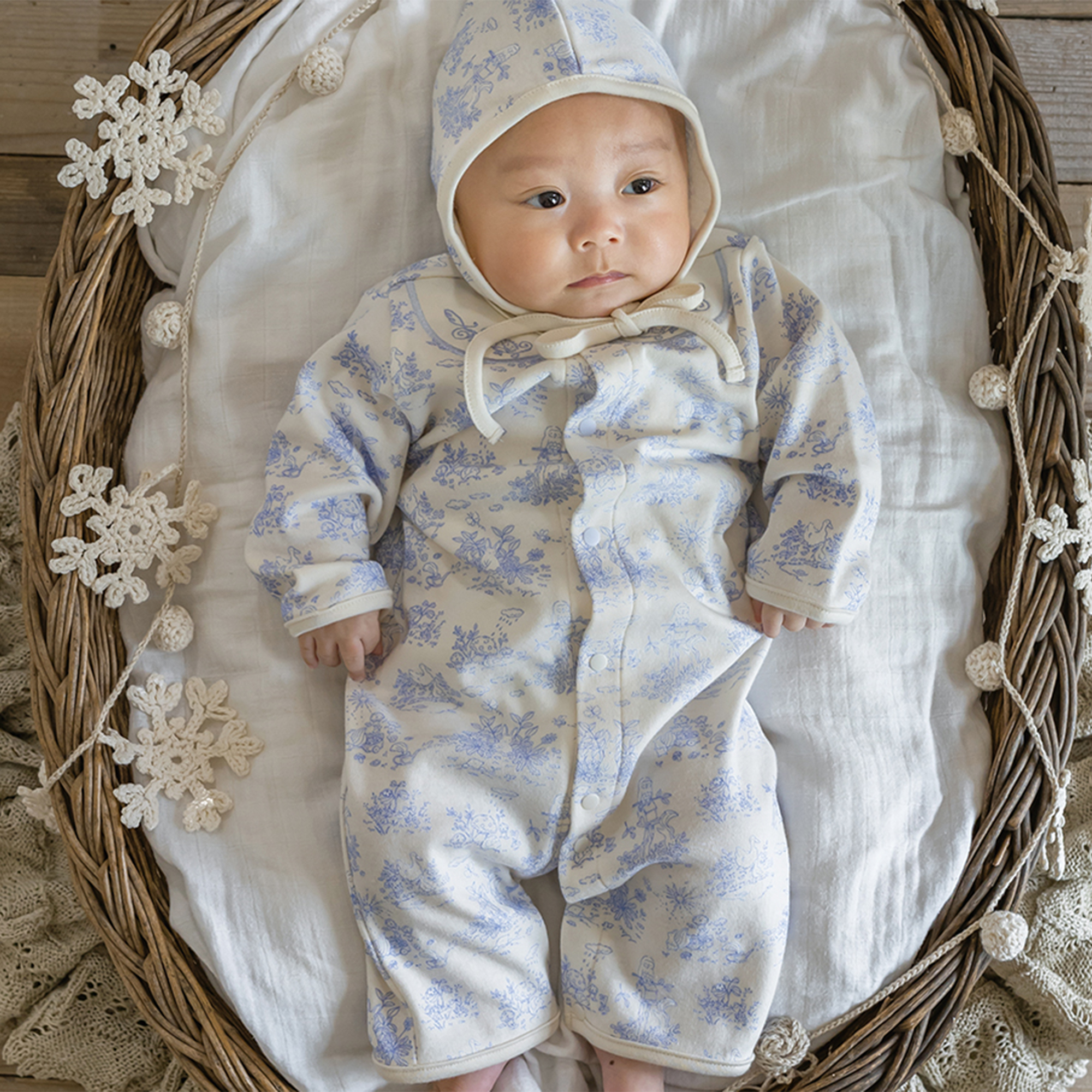 【BOX付ギフト】ギフトセット/2wayドレス＆ぼうし/フレンチガーデン