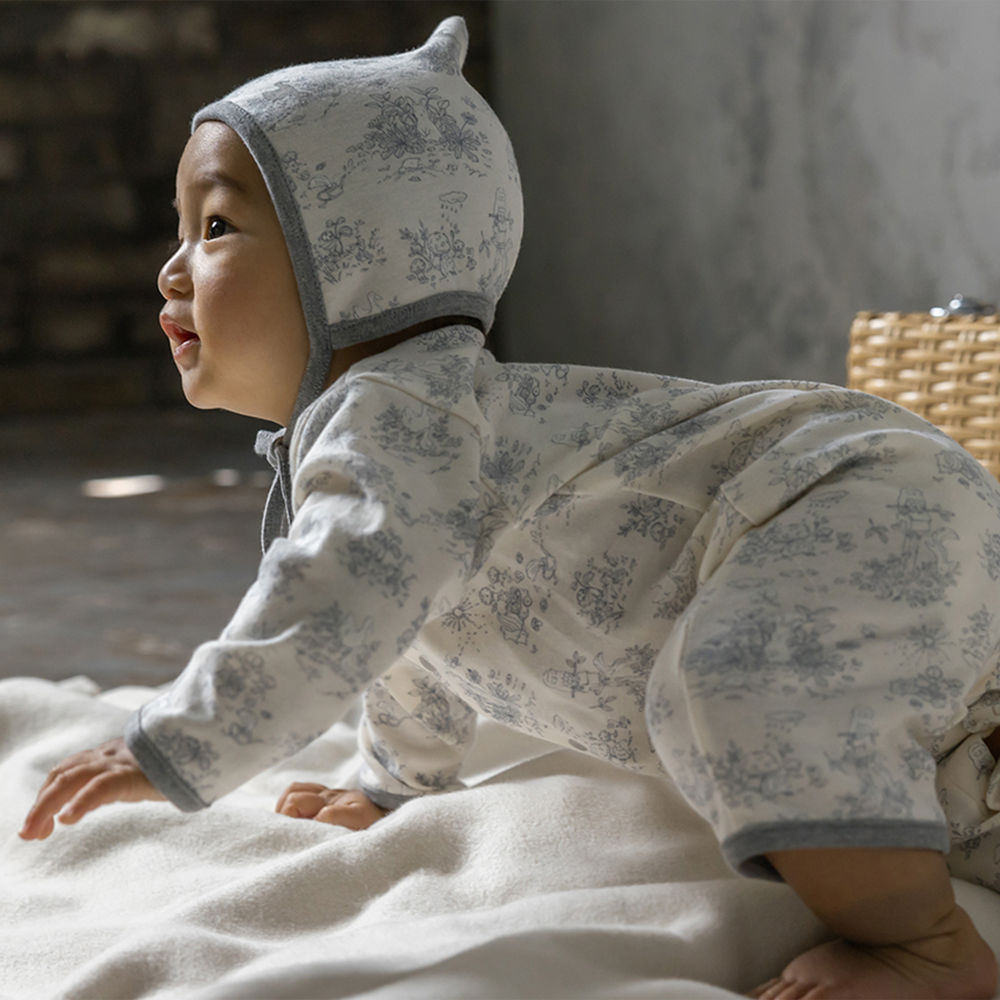 【BOX付ギフト】ギフトセット/2wayドレス＆ぼうし/フレンチガーデン