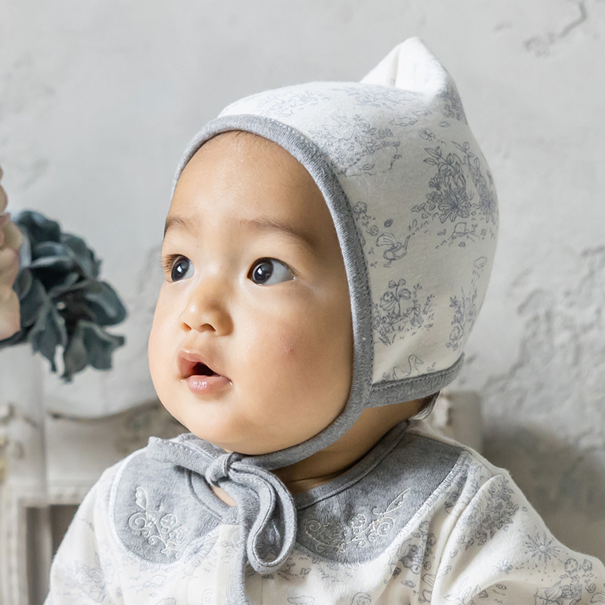 【BOX付ギフト】ギフトセット/2wayドレス＆ぼうし/フレンチガーデン