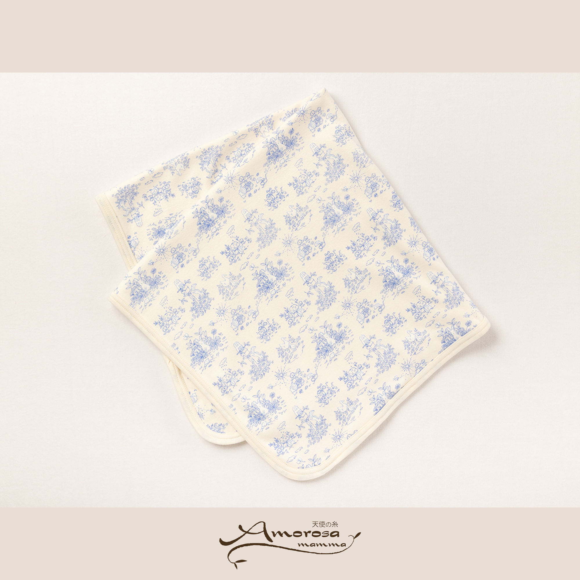 【BOX付ギフト】ギフトセット/ブランケット＆スタイ/フレンチガーデン