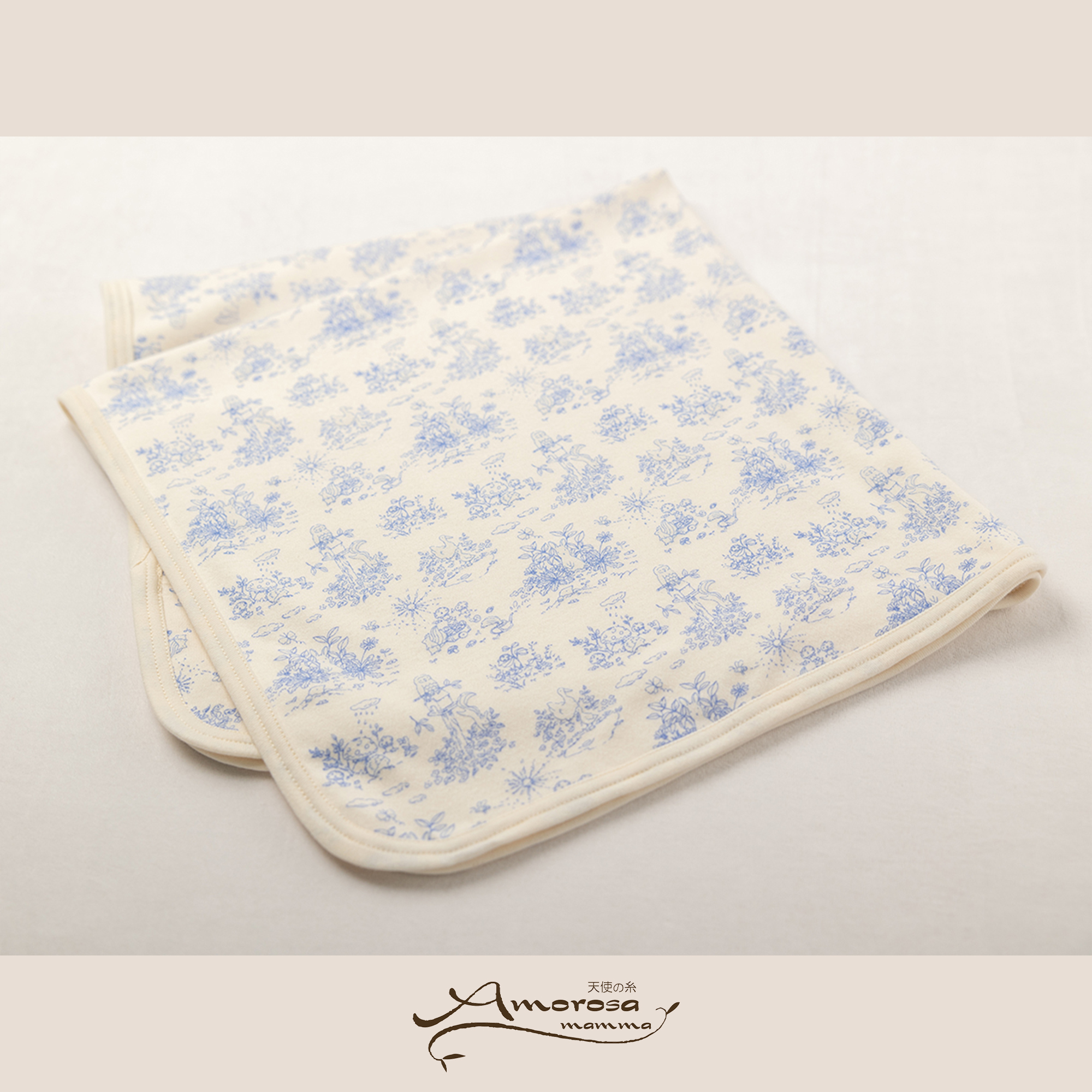 【BOX付ギフト】ギフトセット/ブランケット＆スタイ/フレンチガーデン