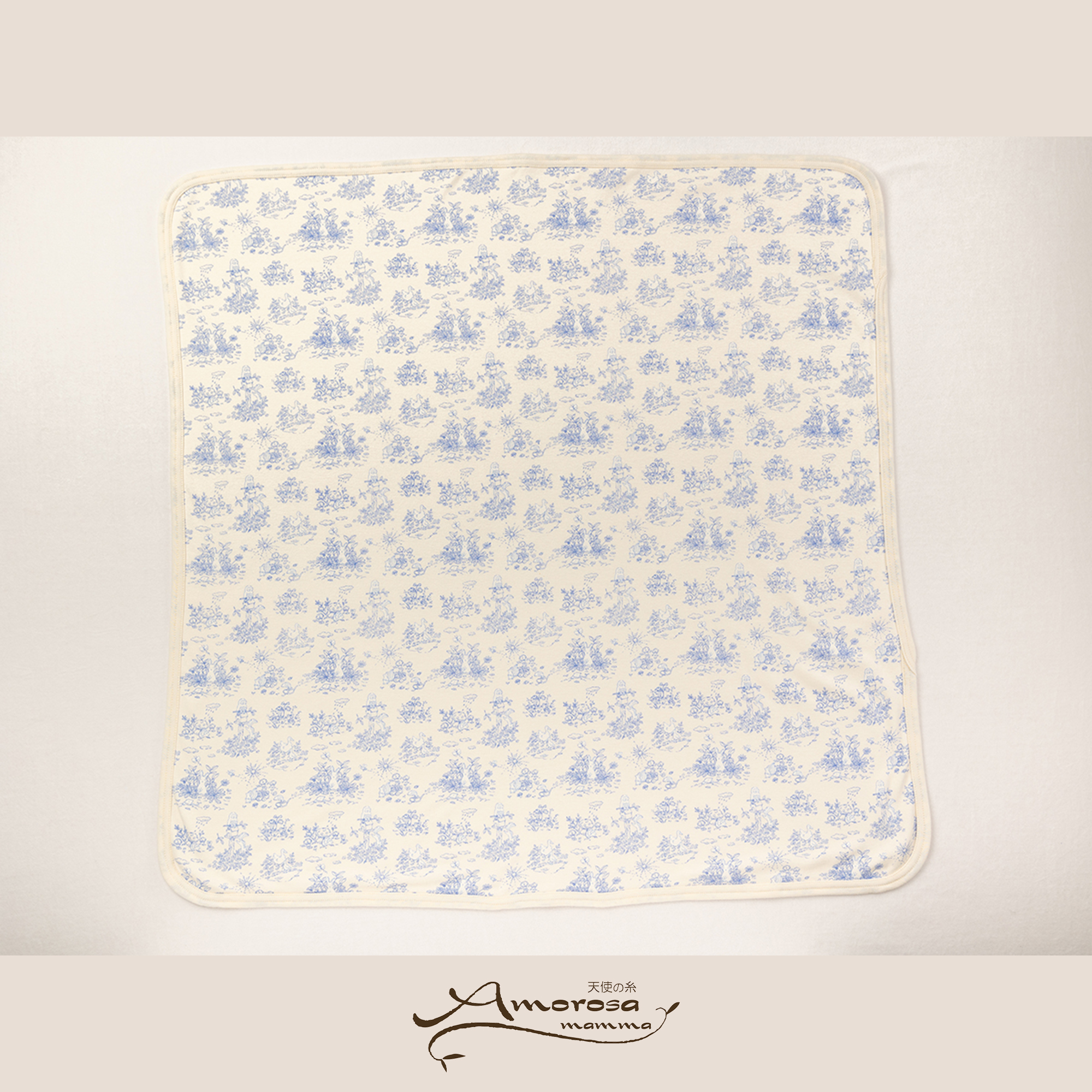 【BOX付ギフト】ギフトセット/ブランケット＆スタイ/フレンチガーデン