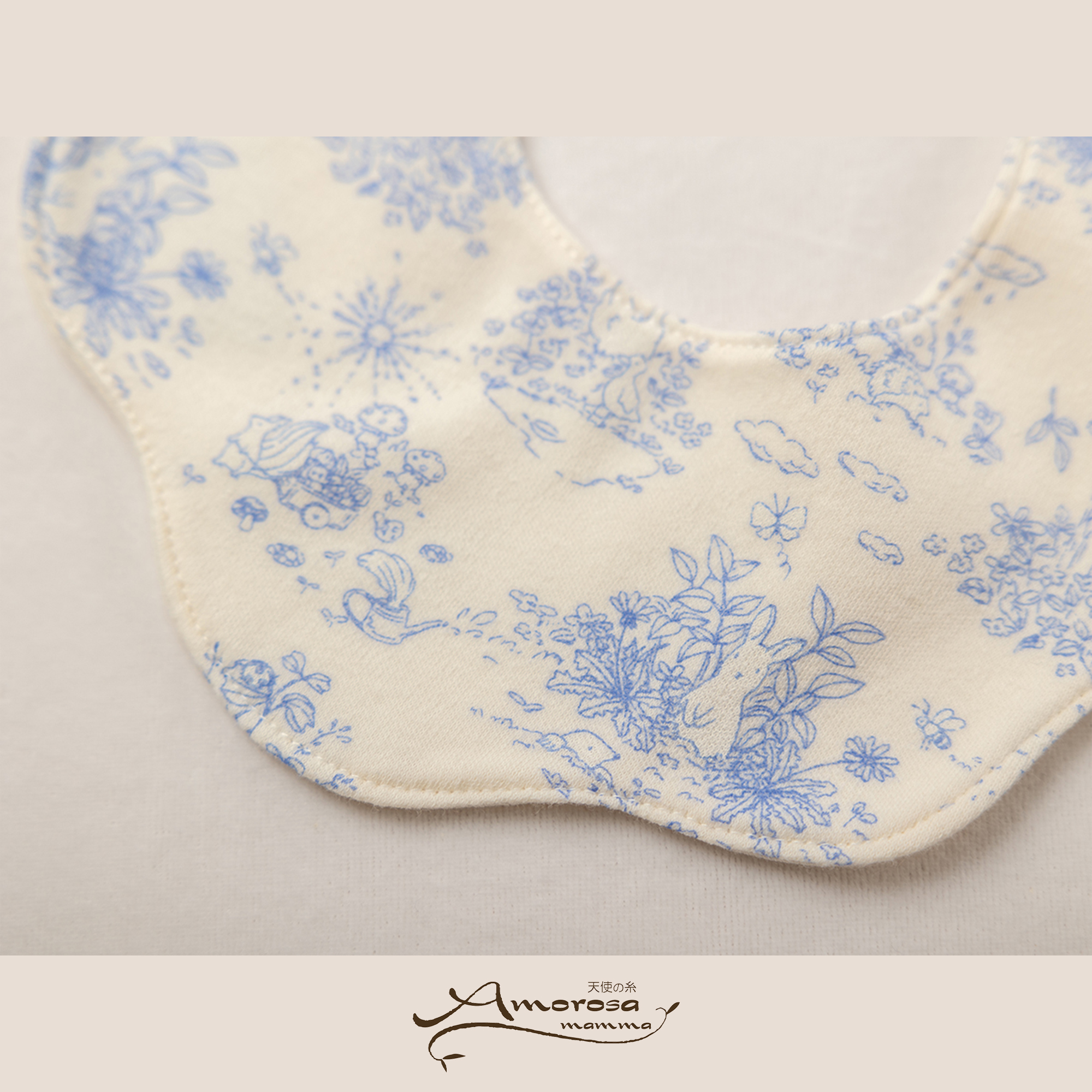 【BOX付ギフト】ギフトセット/ブランケット＆スタイ/フレンチガーデン