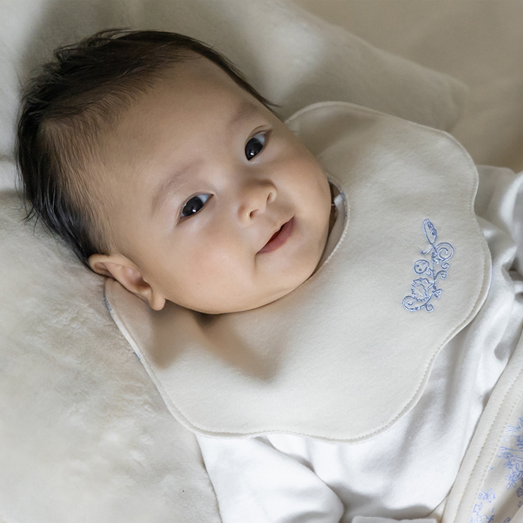 【BOX付ギフト】ギフトセット/ブランケット＆スタイ/フレンチガーデン