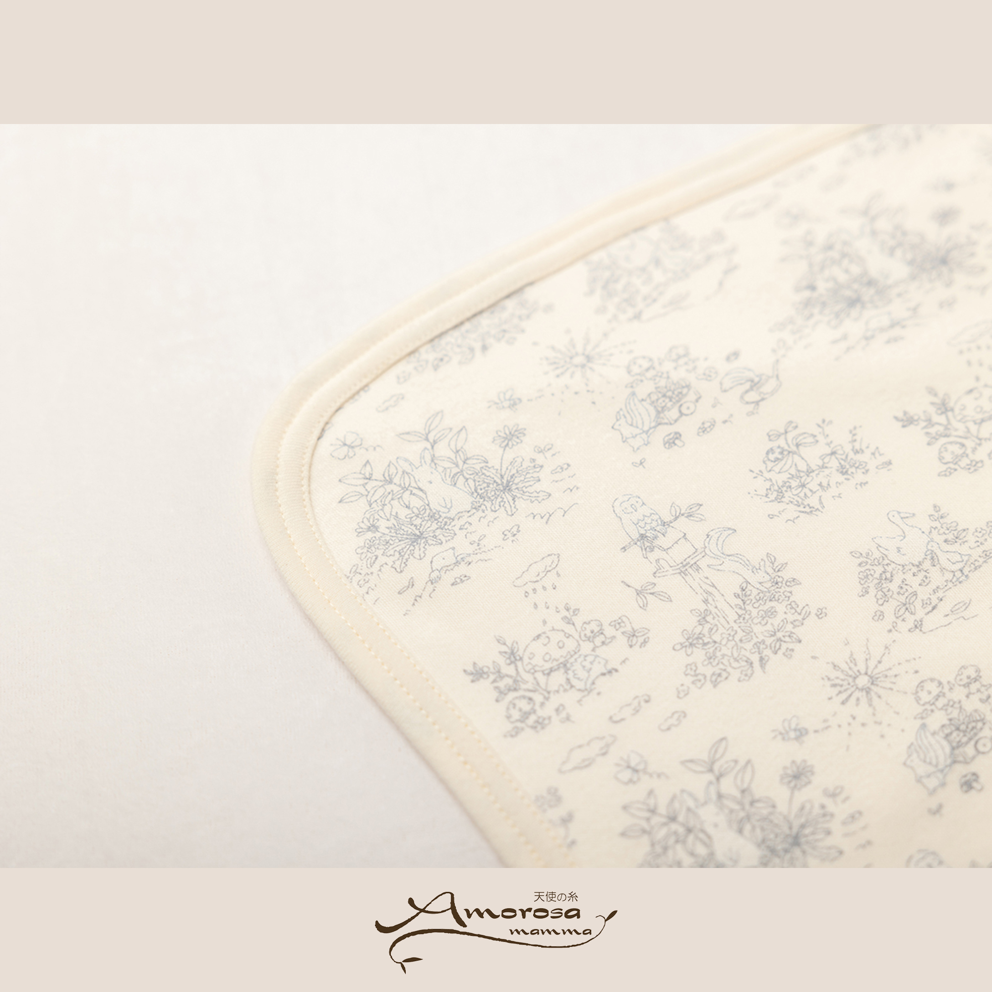 【BOX付ギフト】ギフトセット/ブランケット＆スタイ/フレンチガーデン