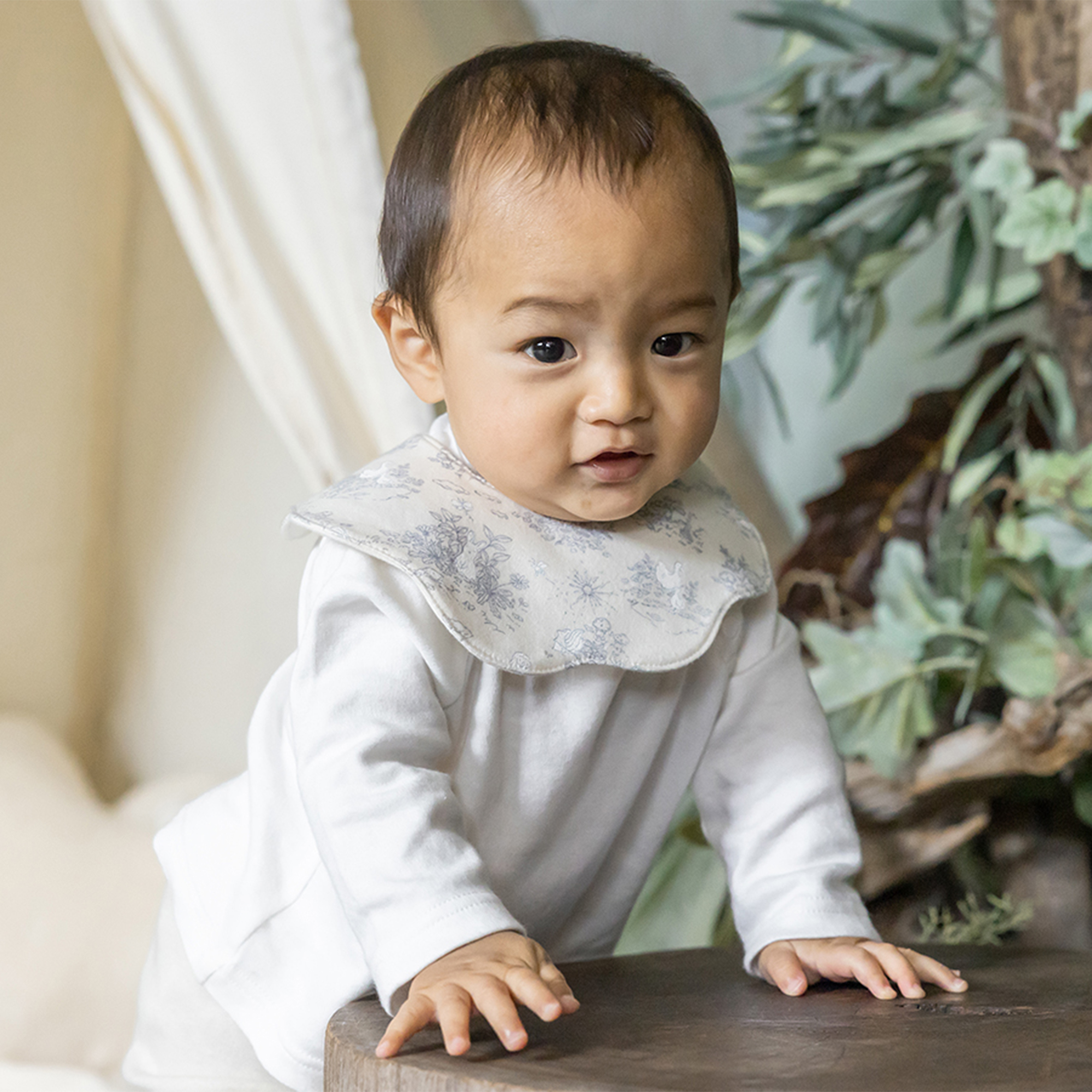 【BOX付ギフト】ギフトセット/ブランケット＆スタイ/フレンチガーデン