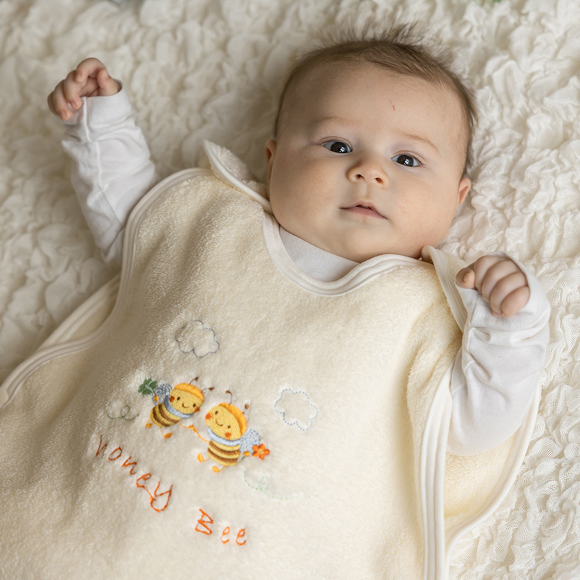 【BOX付ギフト】ギフトセット/スリーパー＆はらまき/みつばち