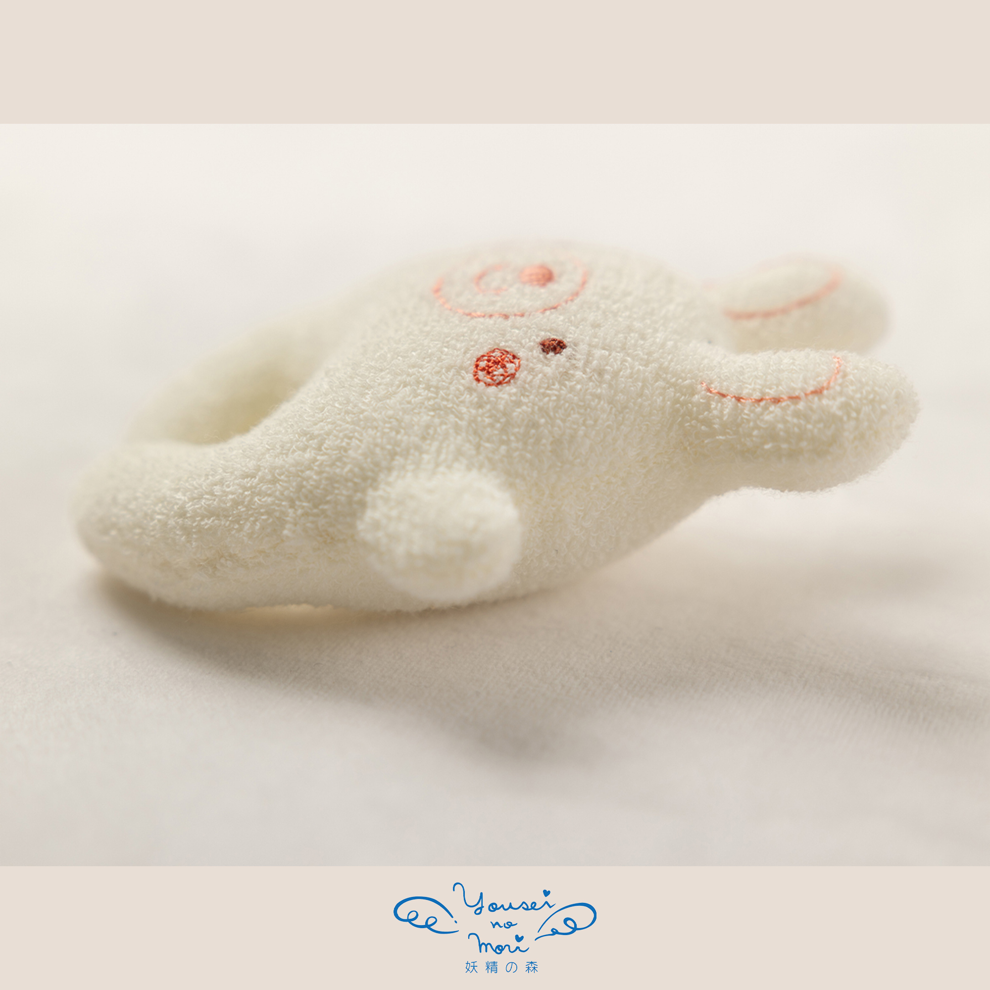 【BOX付ギフト】ギフトセット/おくるみ＆ラトル/もこもこ