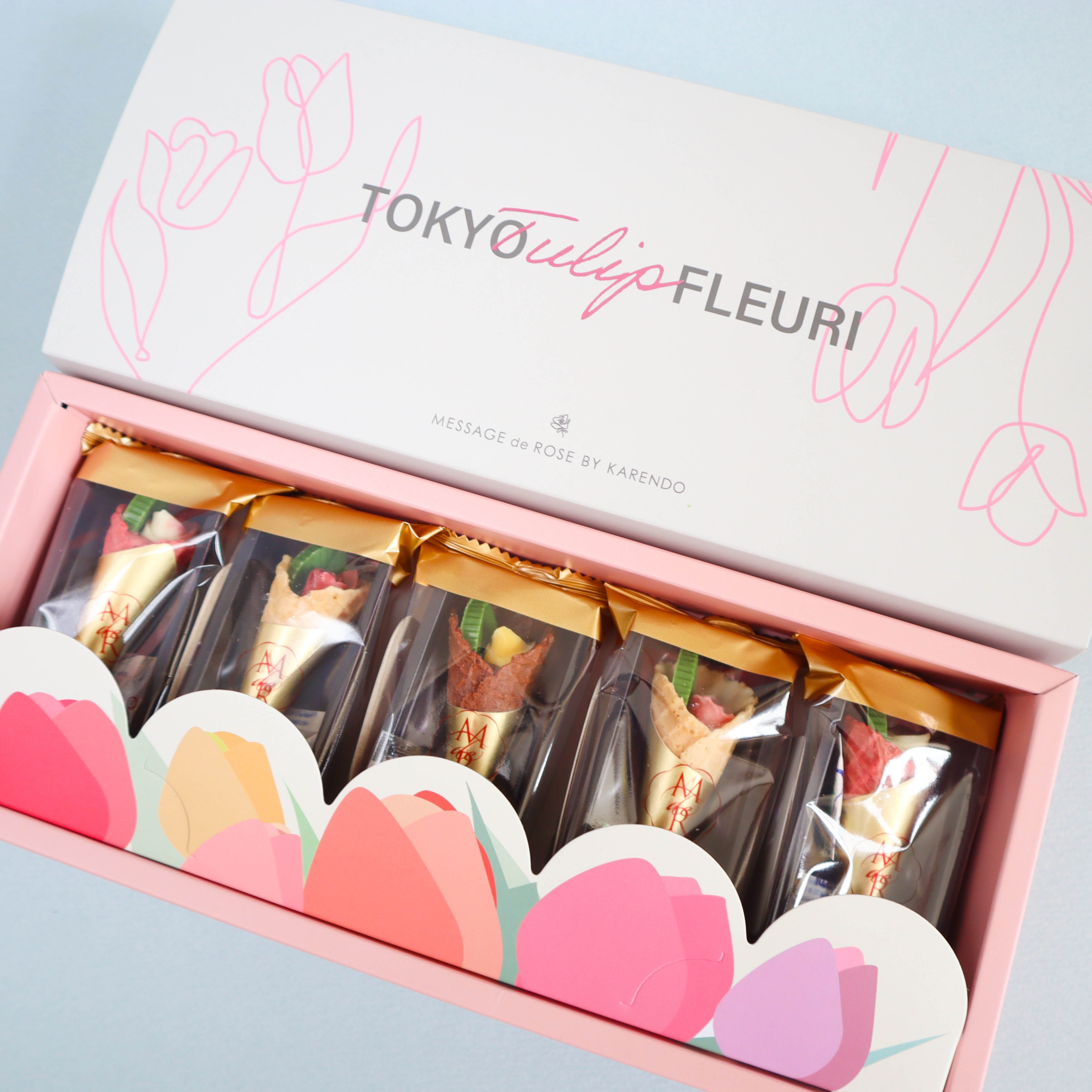 karendo コーン・フルーリ　5本チューリップ